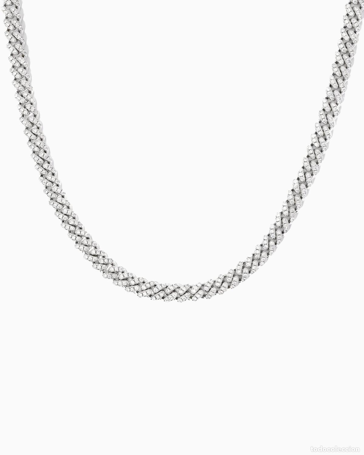 Joyeria: COLLAR - CADENA CUBANA DE DIAMANTES - Foto 1