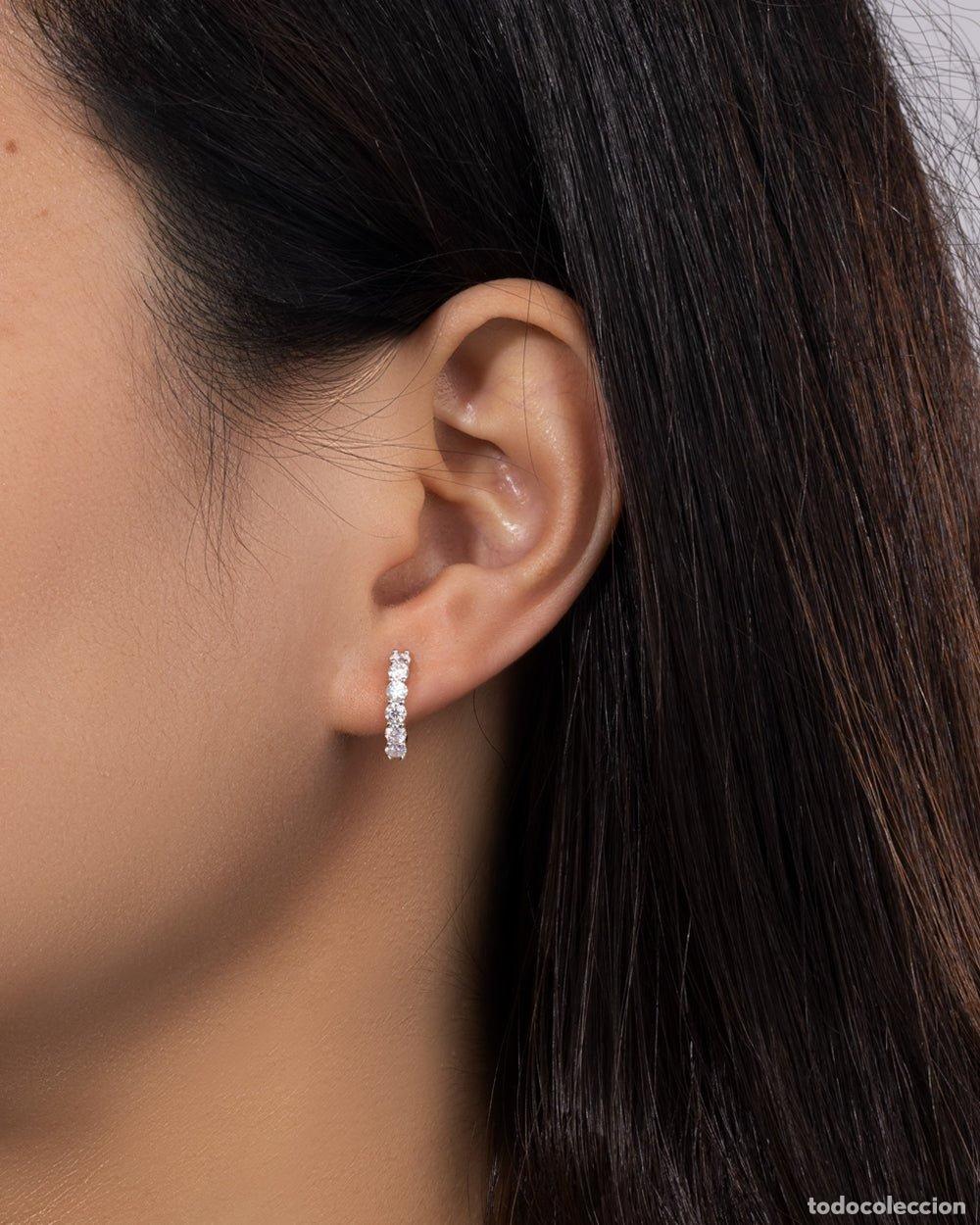 Joyeria: PENDIENTES - PENDIENTES DE ETERNIDAD DE DIAMANTES - Foto 3