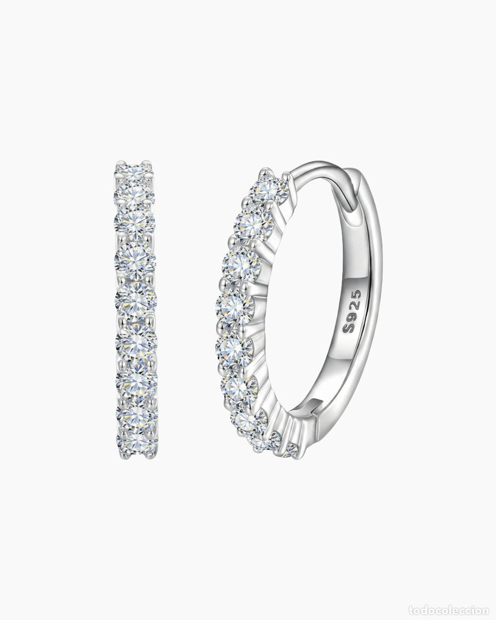 Joyeria: PENDIENTES - PENDIENTES DE ETERNIDAD DE DIAMANTES - Foto 1