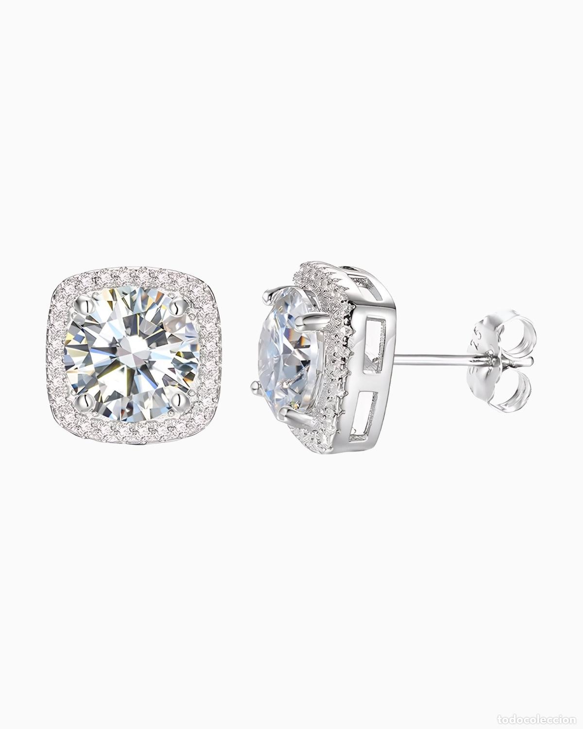 Joyeria: PENDIENTES - PENDIENTES DE HALO DE DIAMANTES - Foto 1