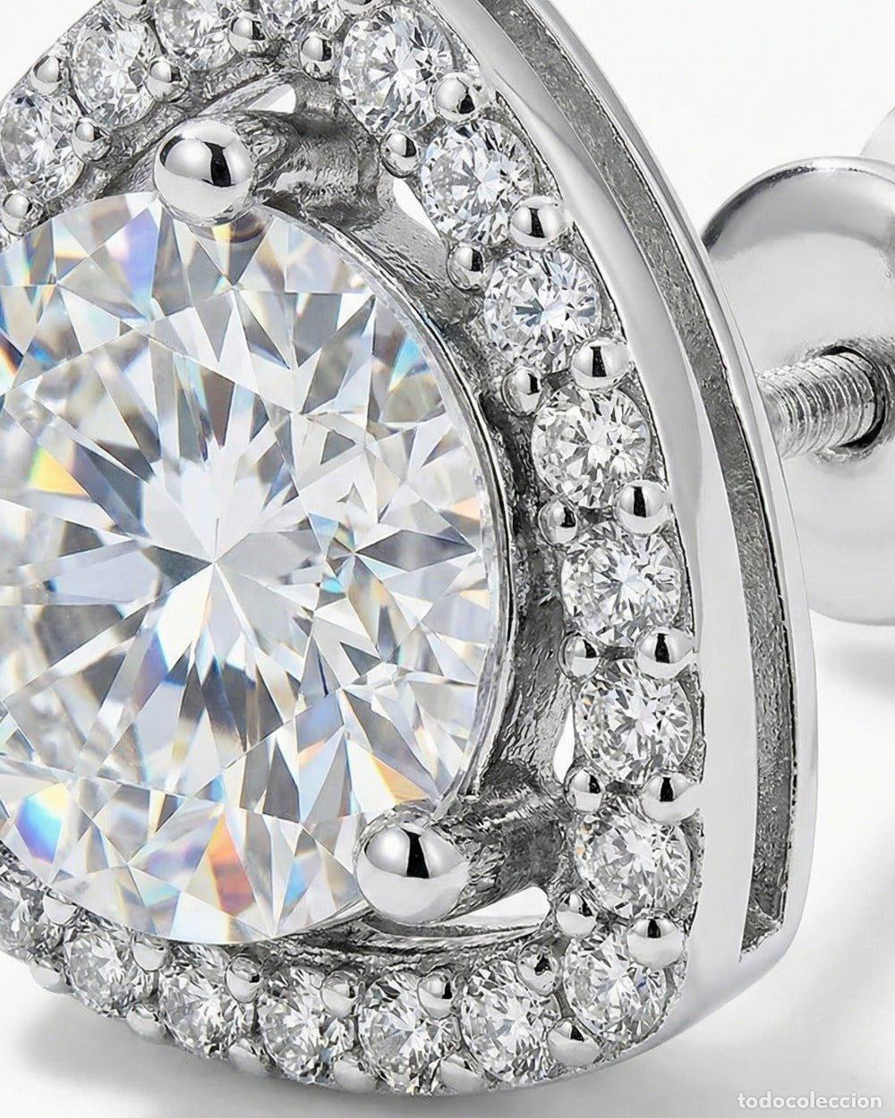 Joyeria: PENDIENTES - DIAMANTES PERAS Tachuelas - Foto 2