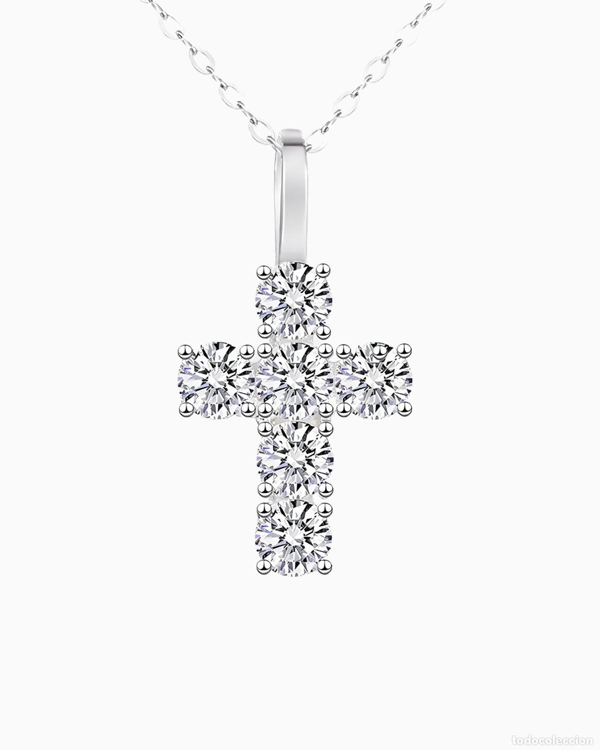 Joyeria: COLGANTE - MICRO CRUZ DE DIAMANTES - Foto 1