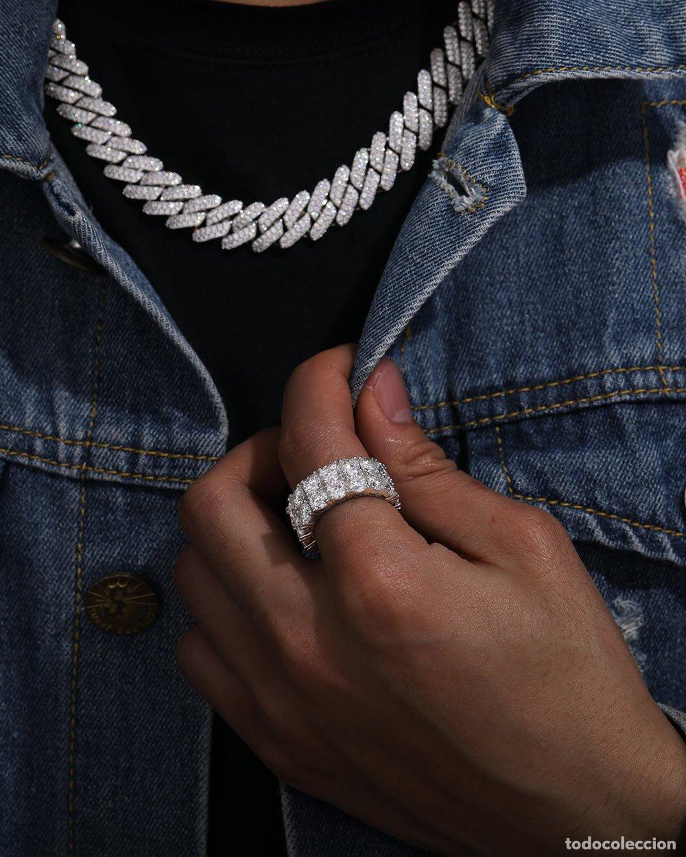 Joyeria: ANILLO - ANILLO DE DOBLE ETERNIDAD CON DIAMANTES - Foto 2