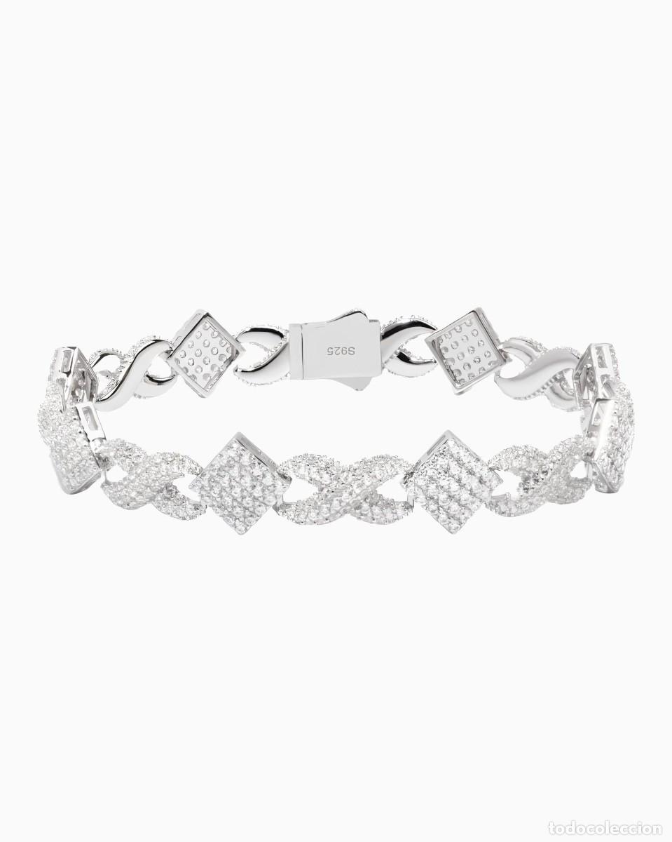Joyeria: PULSERA - PULSERA DE ROMBO INFINITO CON DIAMANTES - Foto 1