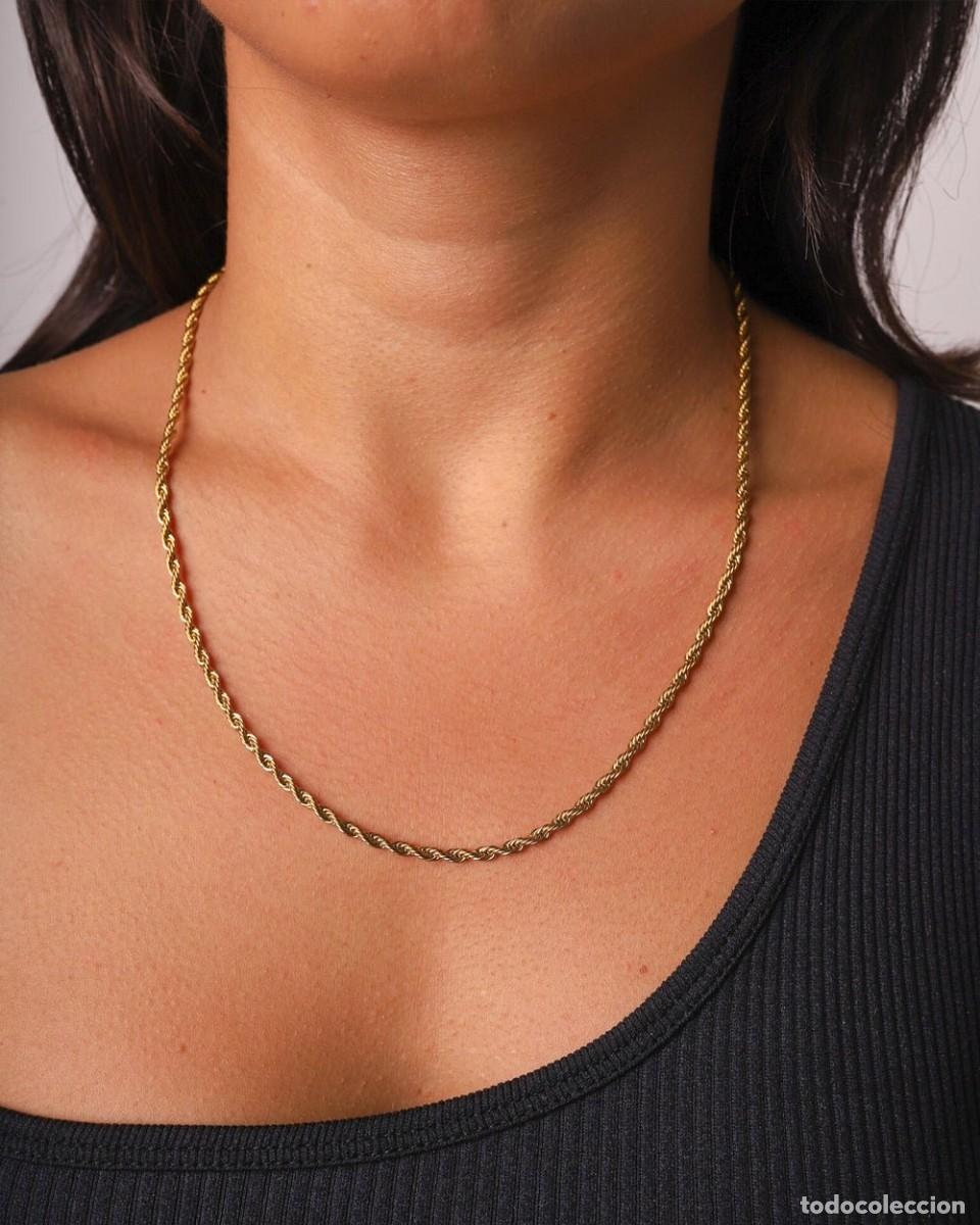 Joyeria: COLLAR - CADENA F&Iacute;GARO LIMPIA - ORO - Foto 7