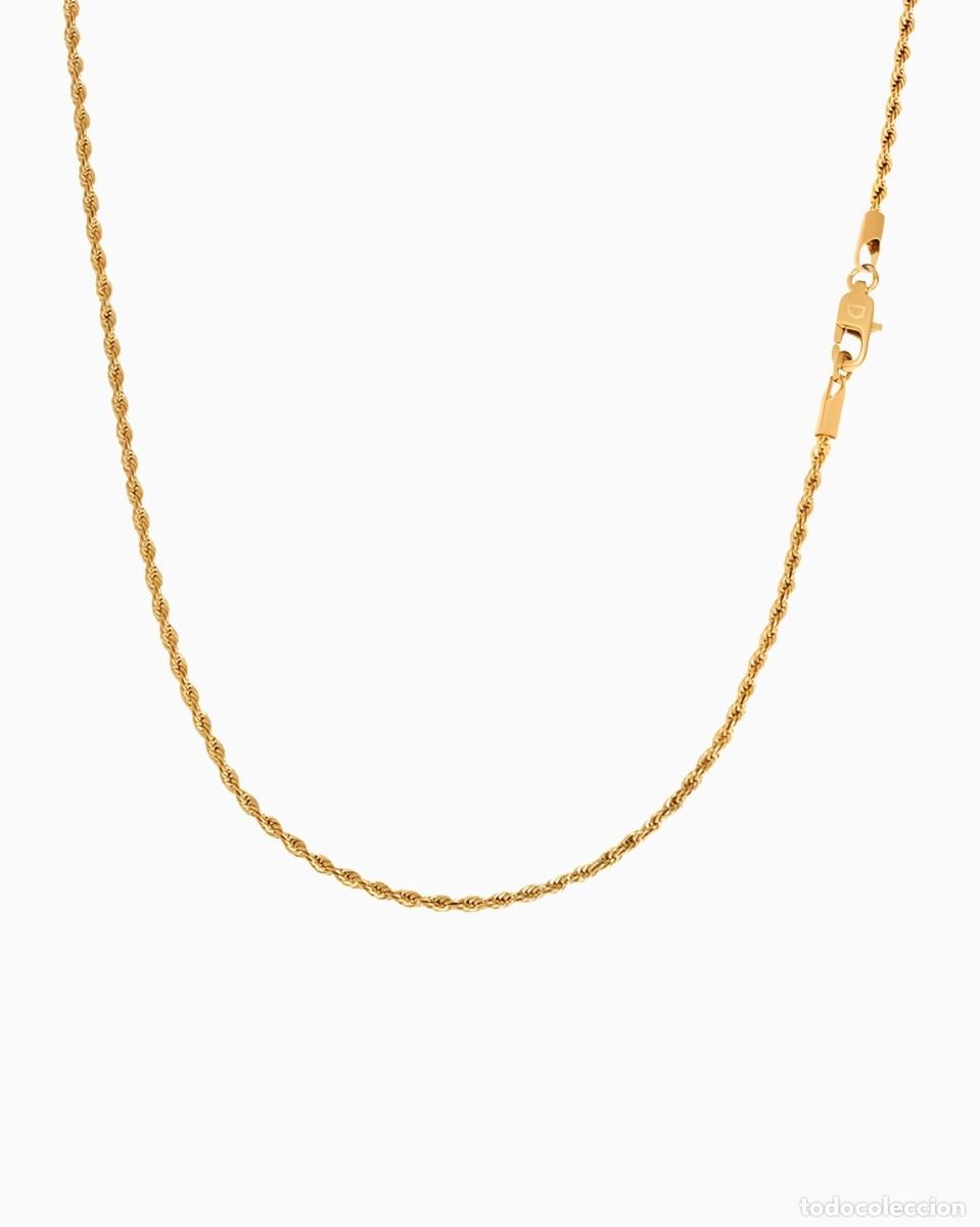 Joyeria: COLLAR - CADENA DE CUERDA LIMPIA - ORO - Foto 1