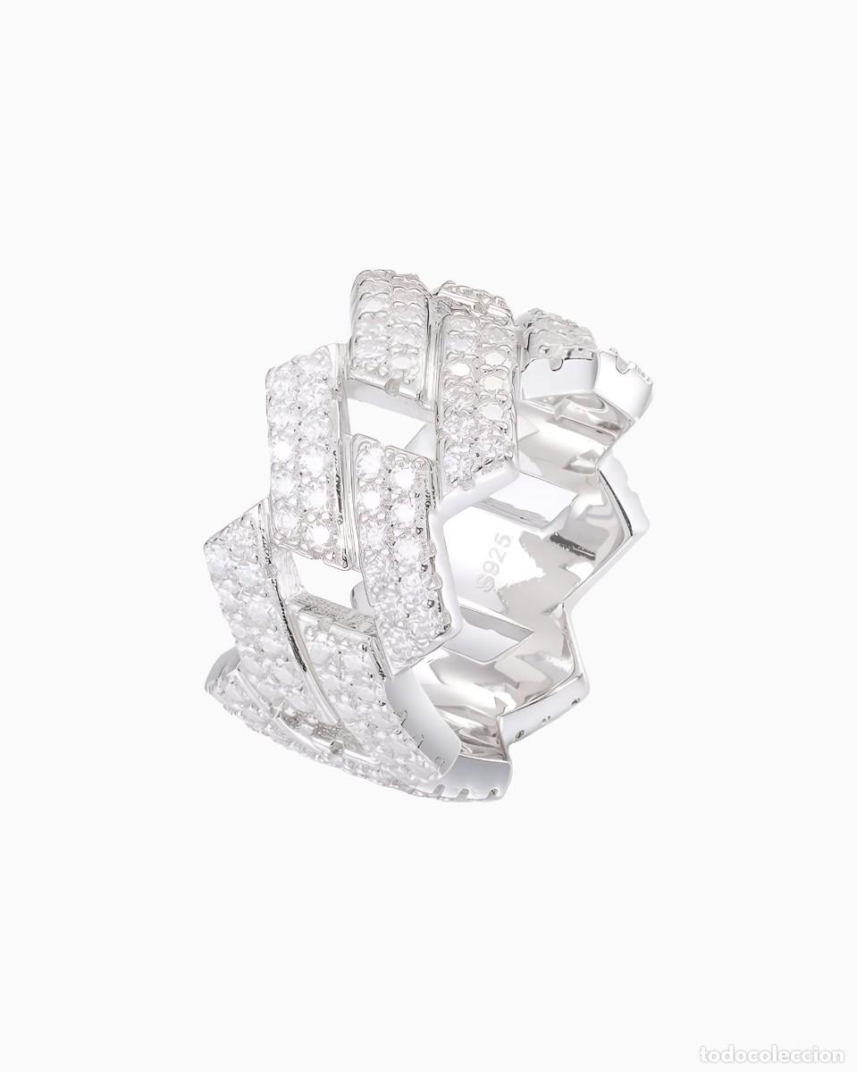 Joyeria: ANILLO - ANILLO CUBANO CON DIAMANTES - Foto 1