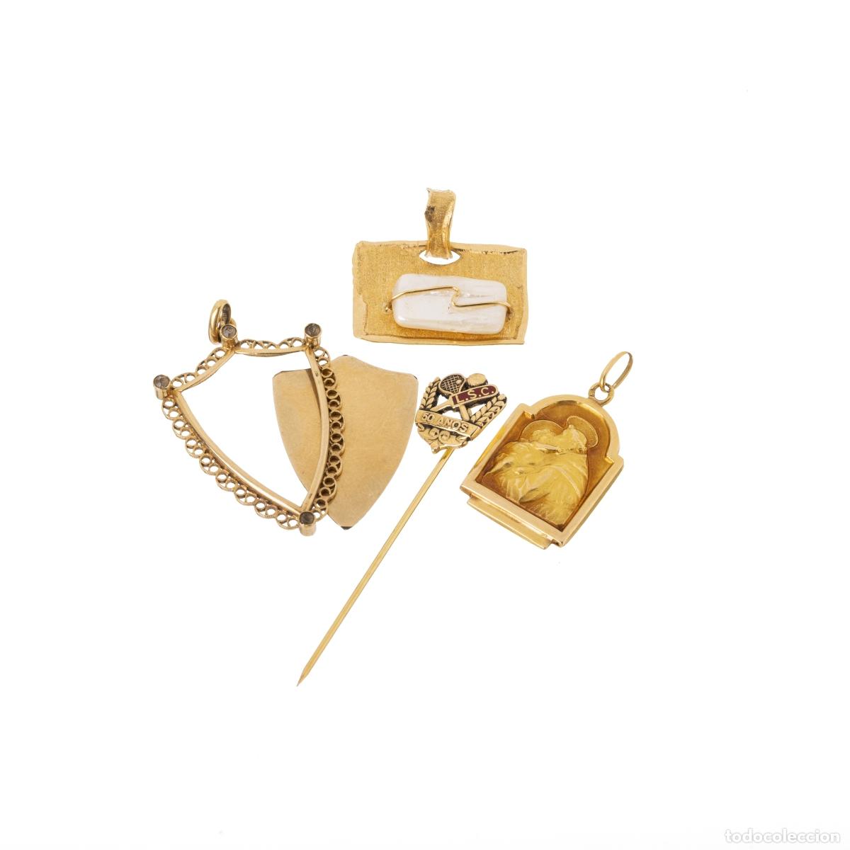 Joyeria: ORO 19.2K - LOTE DE VARIAS PIEZAS DE ORO - Foto 1