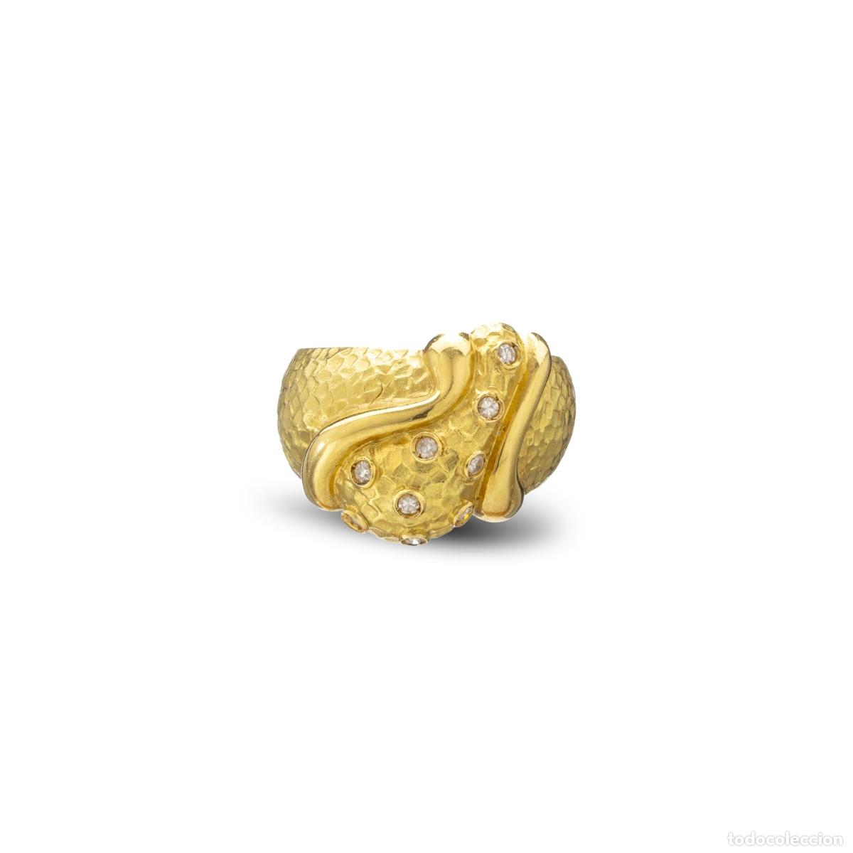 Joyeria: ORO DE 19,2 quilates - ANILLO DE ORO Y DIAMANTES - Foto 1