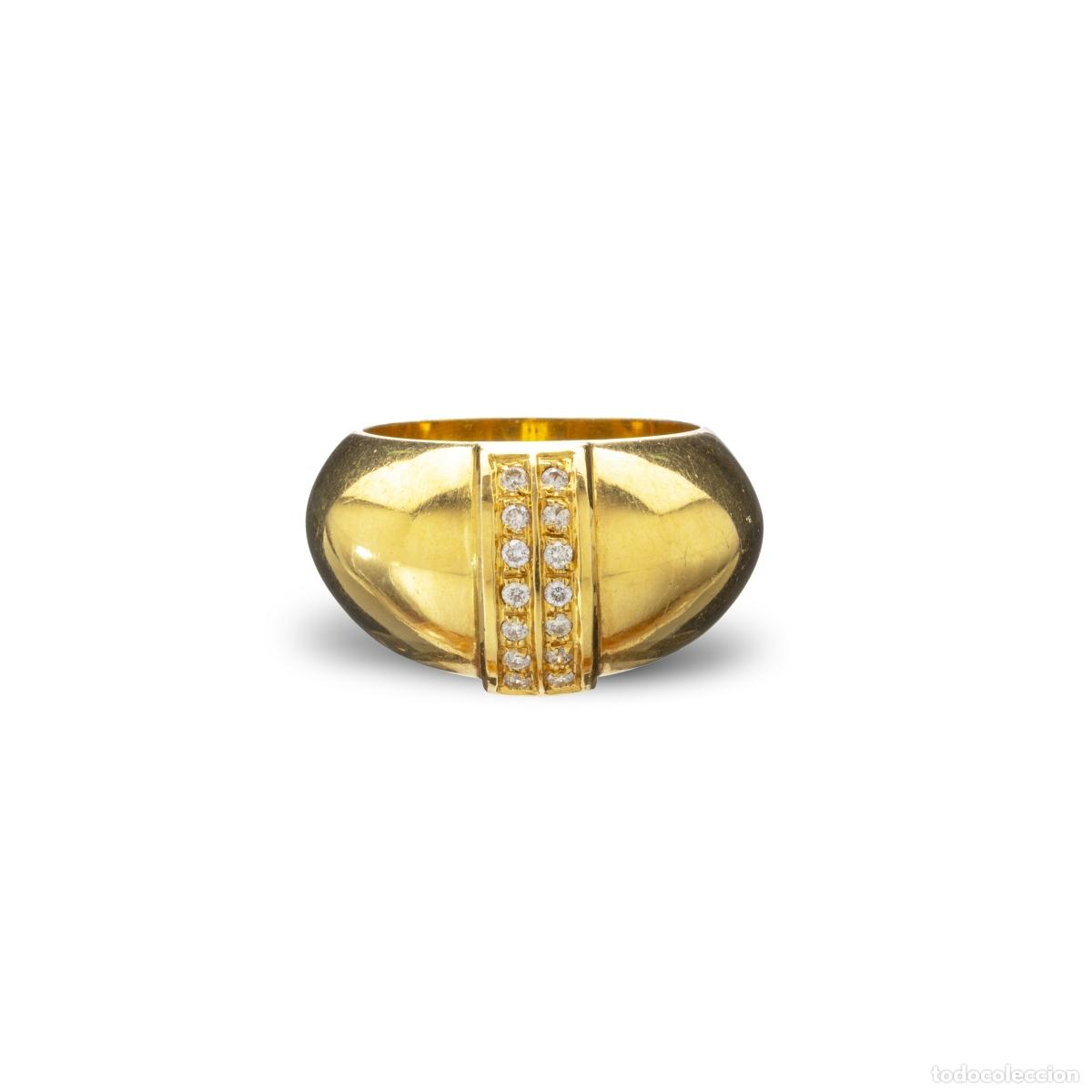 Joyeria: ORO DE 19,2 quilates - ANILLO DE ORO Y DIAMANTES - Foto 1