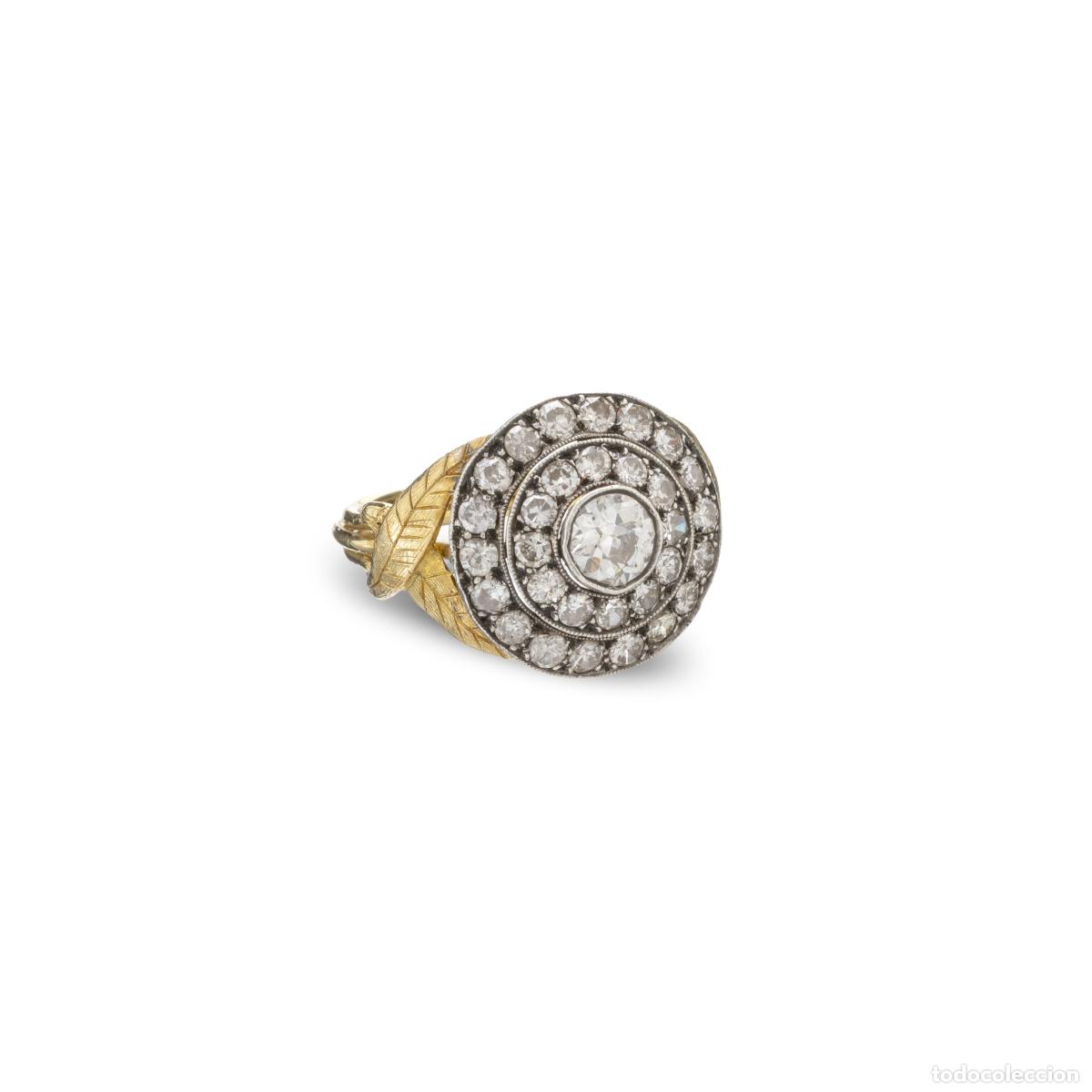 Joyeria: ANILLO EN PLATA Y ORO Y DIAMANTES - Foto 1