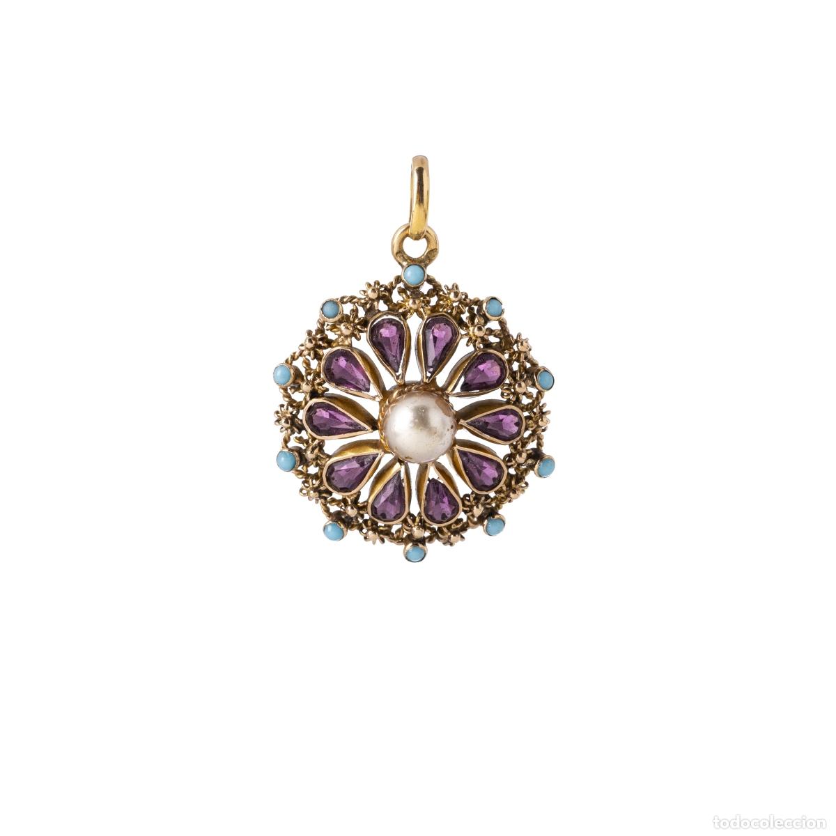 Joyeria: ORO 19.2K - DIJE DE ORO CON PIEDRAS - Foto 1