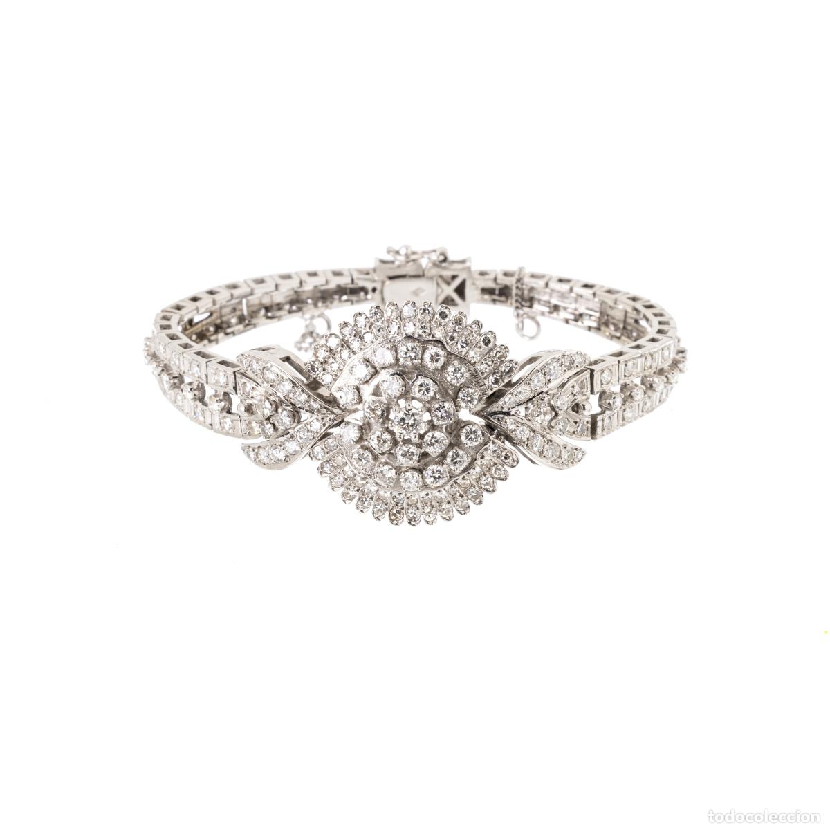 Joyeria: ORO 18K - PULSERA DE ORO CON DIAMANTES - Foto 1
