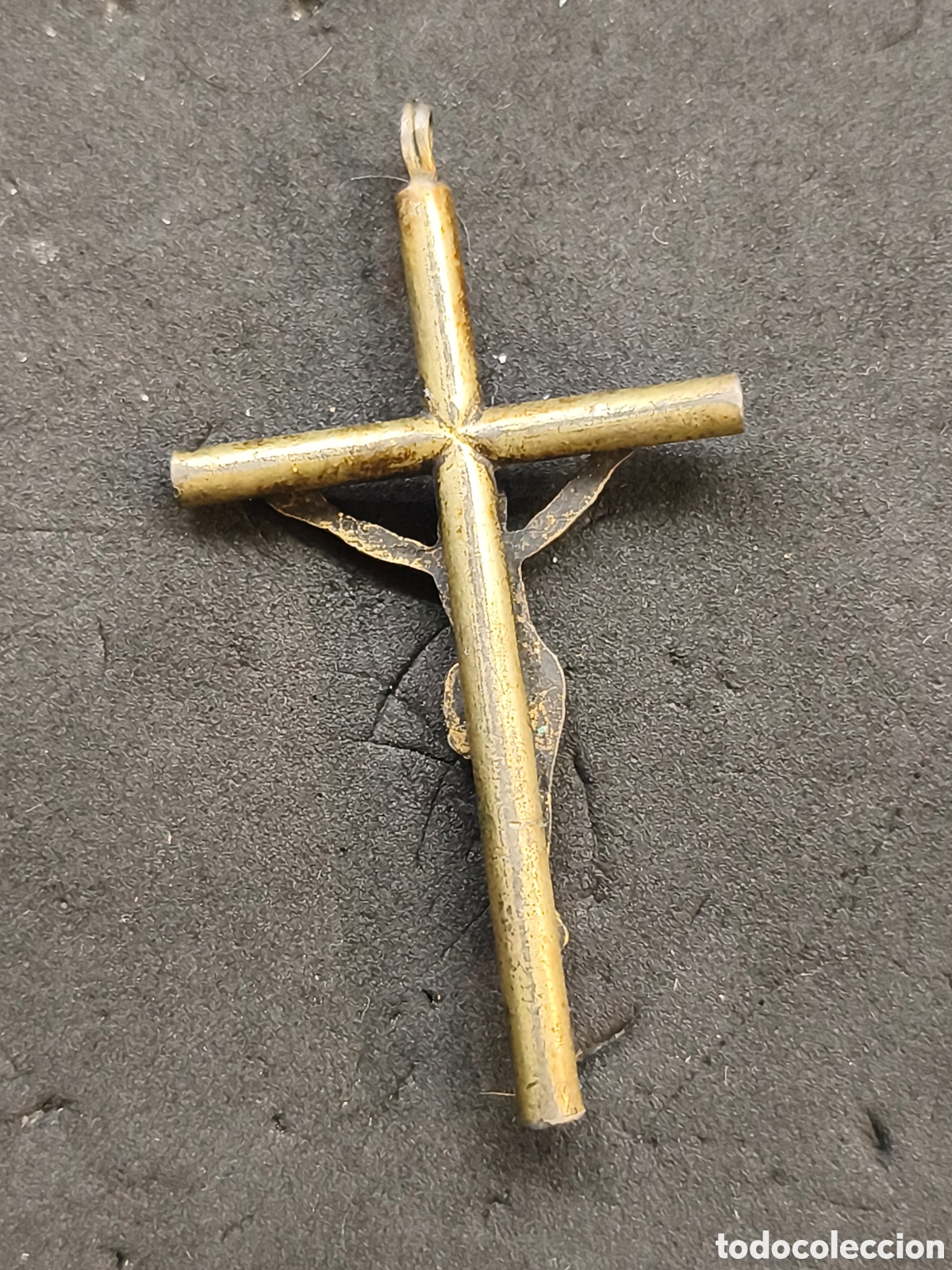 Joyeria: Colgante Cruz de plata bronceada - Foto 2