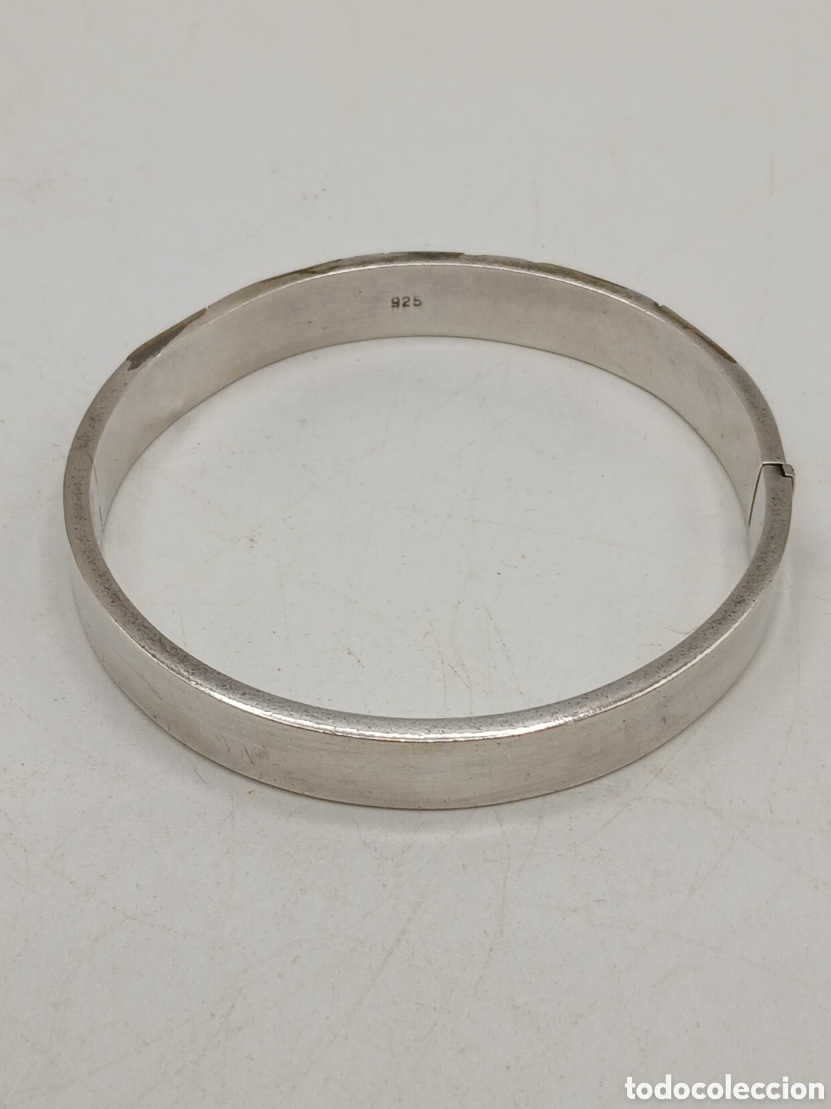 Joyeria: Pulsera brazalete plata 925mls y n&aacute;car - Foto 6