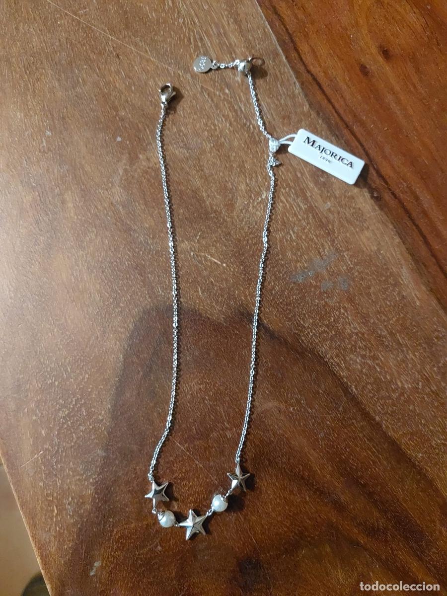 Joyeria: GARGANTILLA MAJORICA CON BA&Ntilde;O DE PLATA - Foto 1