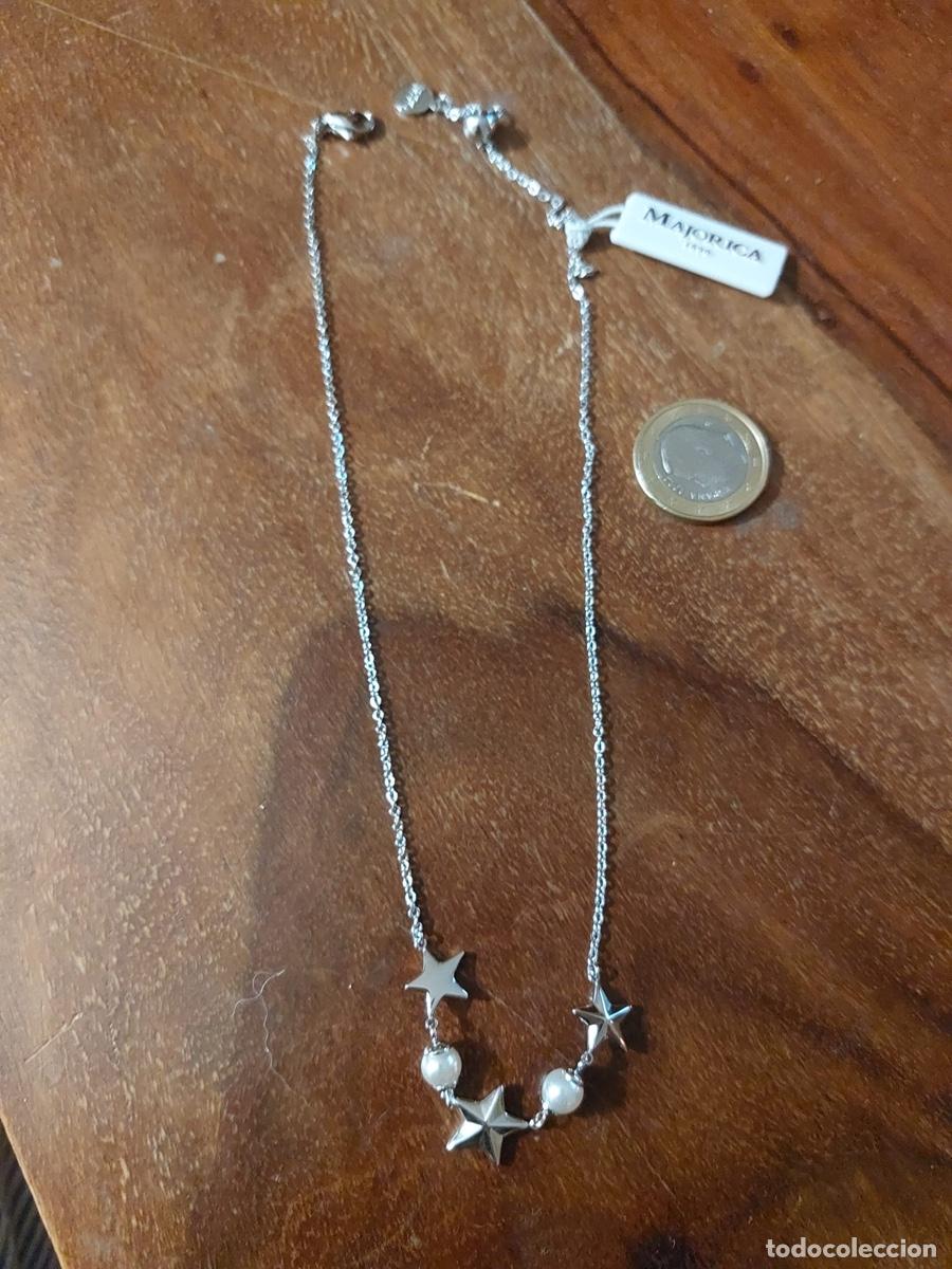 Joyeria: GARGANTILLA MAJORICA CON BA&Ntilde;O DE PLATA - Foto 2