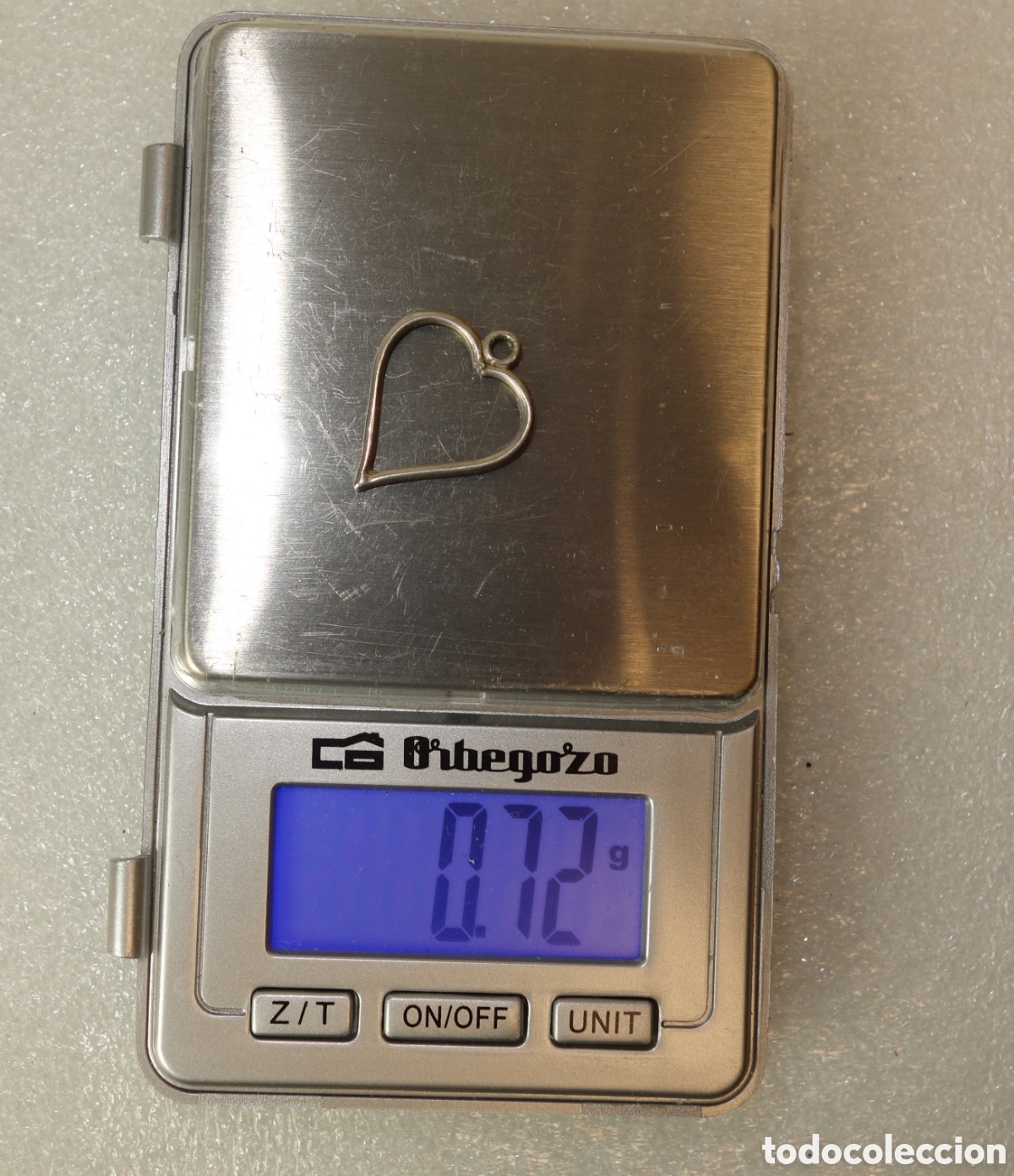 Joyeria: Colgante plata silueta coraz&oacute;n - Foto 3