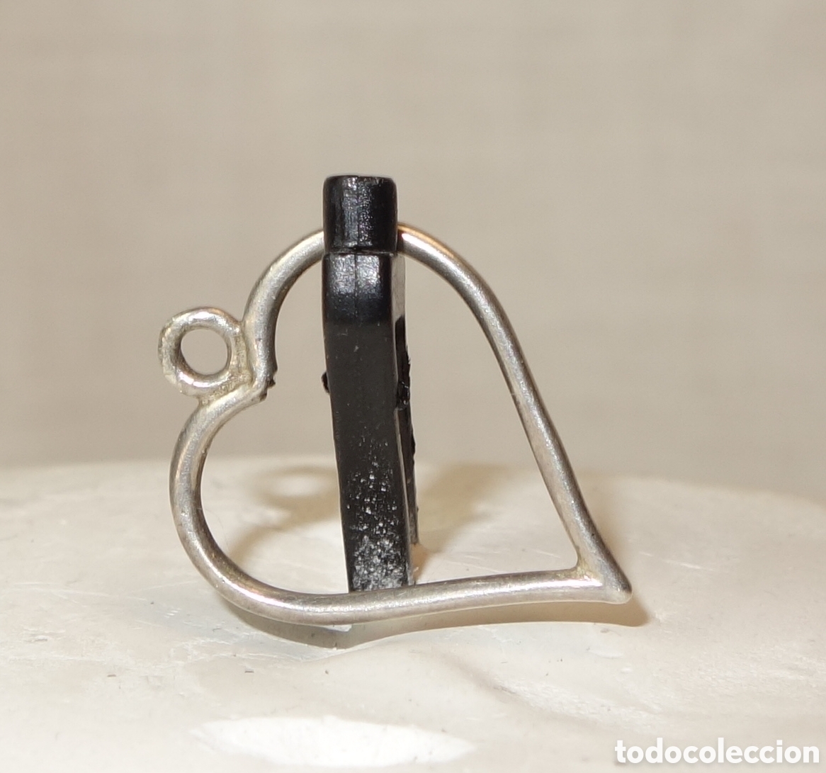 Joyeria: Colgante plata silueta coraz&oacute;n - Foto 1