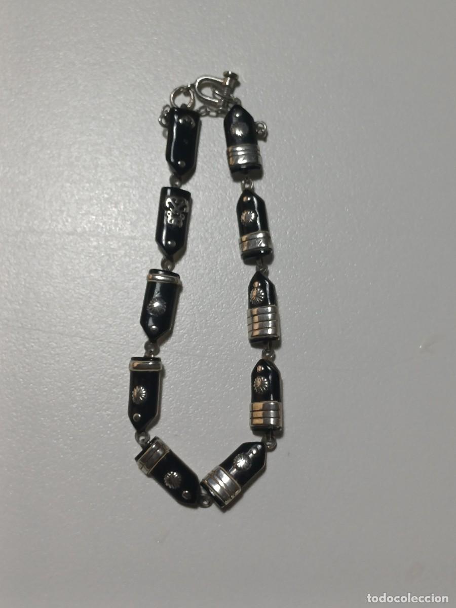 Joyeria: PULSERA DE PLATA DE LEY GALONES DE INTENDENCIA - Foto 1