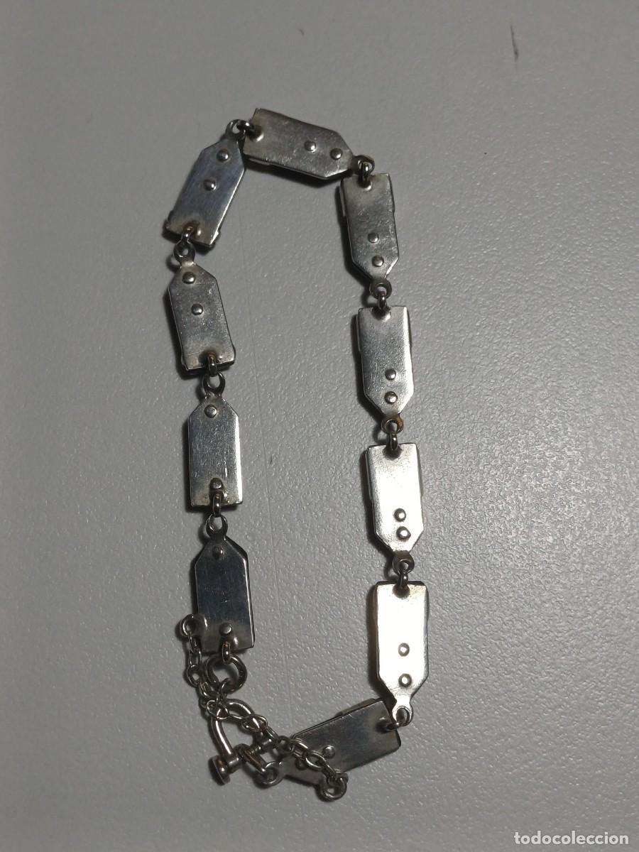 Joyeria: PULSERA DE PLATA DE LEY GALONES DE INTENDENCIA - Foto 3
