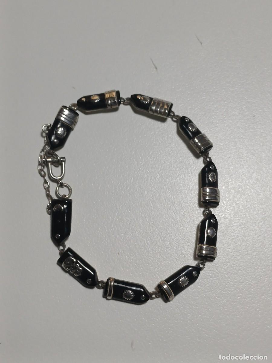 Joyeria: PULSERA DE PLATA DE LEY GALONES DE INTENDENCIA - Foto 5