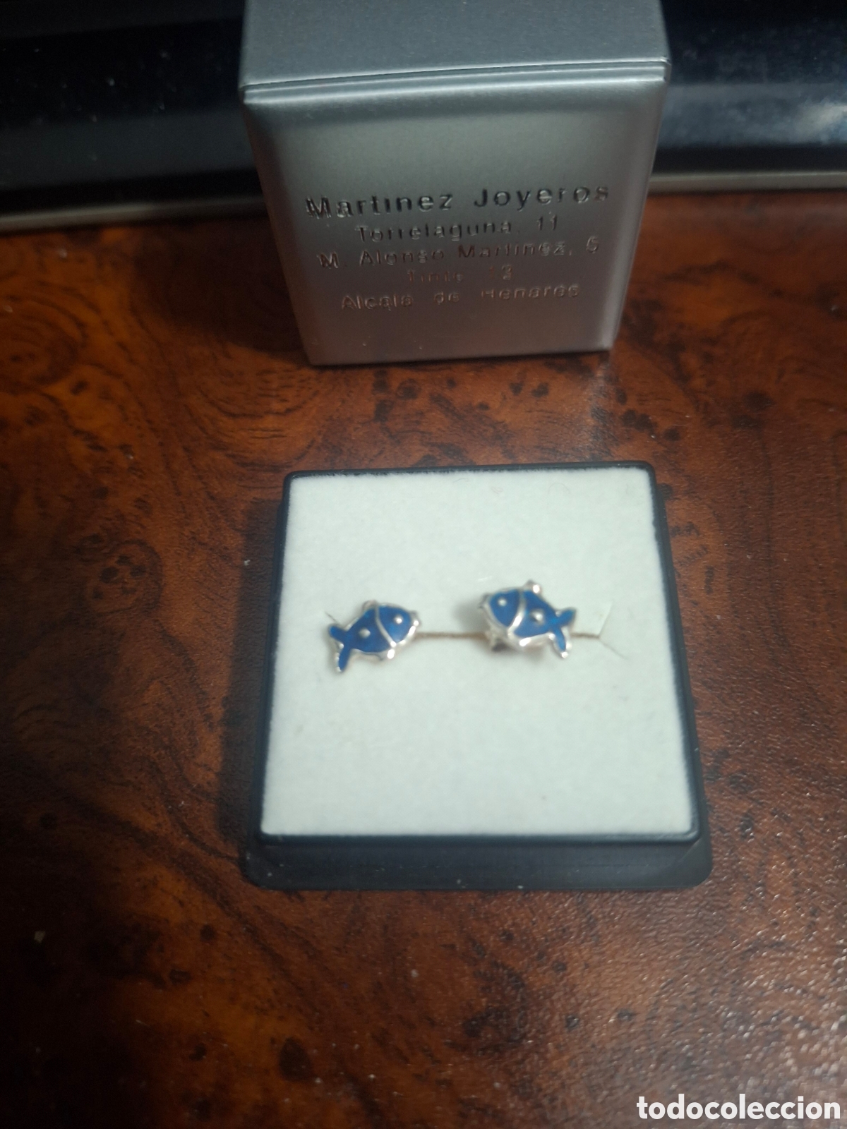 Joyeria: PENDIENTES CON MINI FIGURA DE PEZ - Foto 1