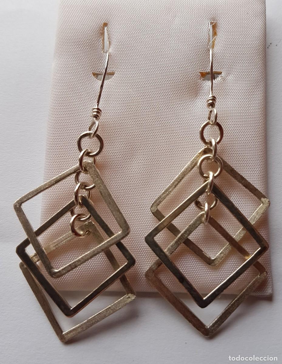 Joyeria: Pendientes de plata de ley 925 mm. largos - Foto 1