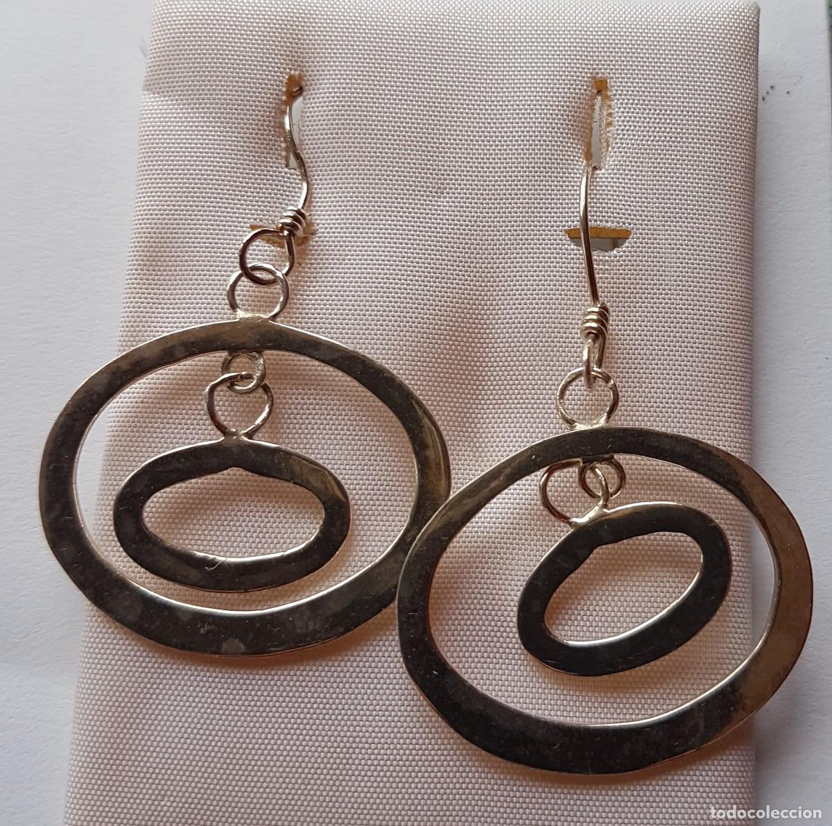 Joyeria: Pendientes de plata de ley 925 mm. largos - Foto 1