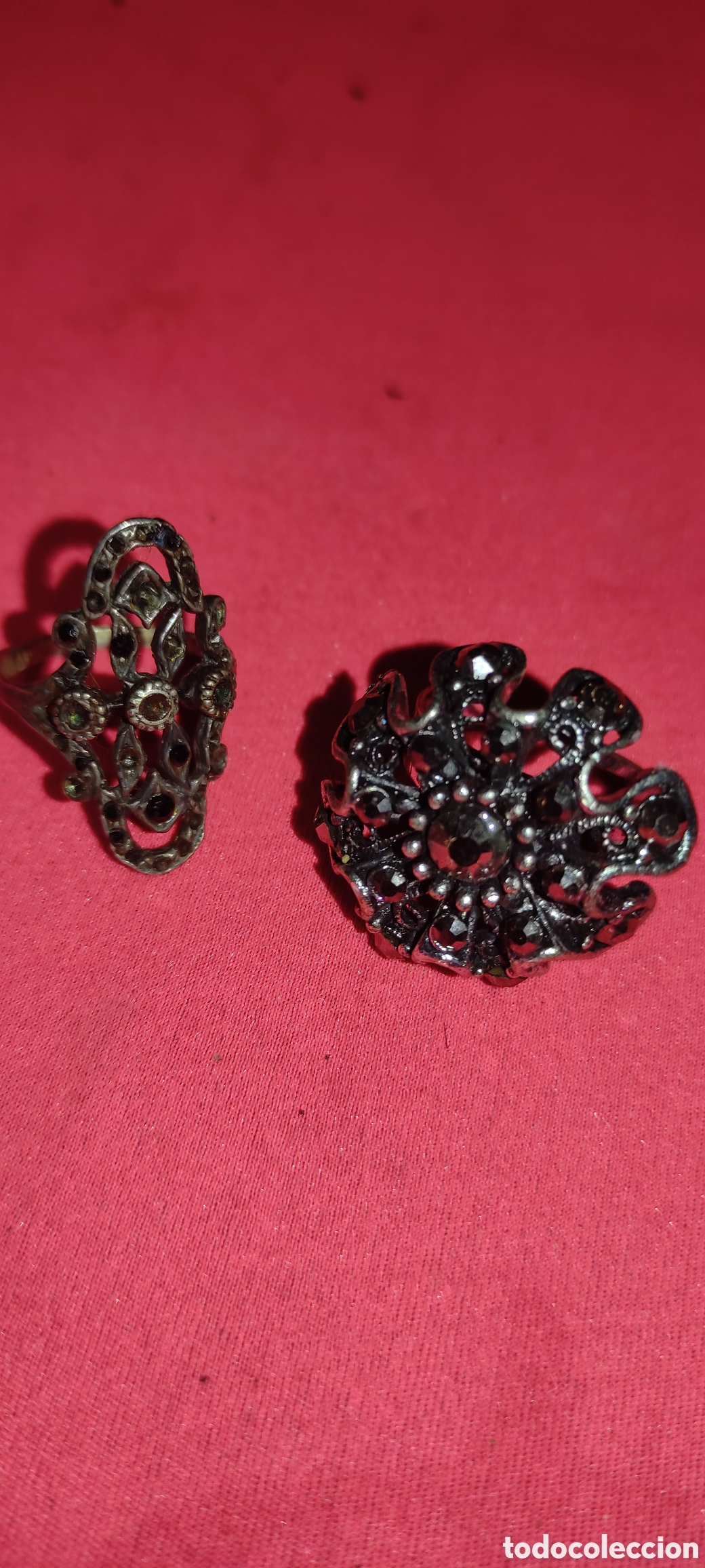 Joyeria: Pareja de anillos vintage - Foto 2