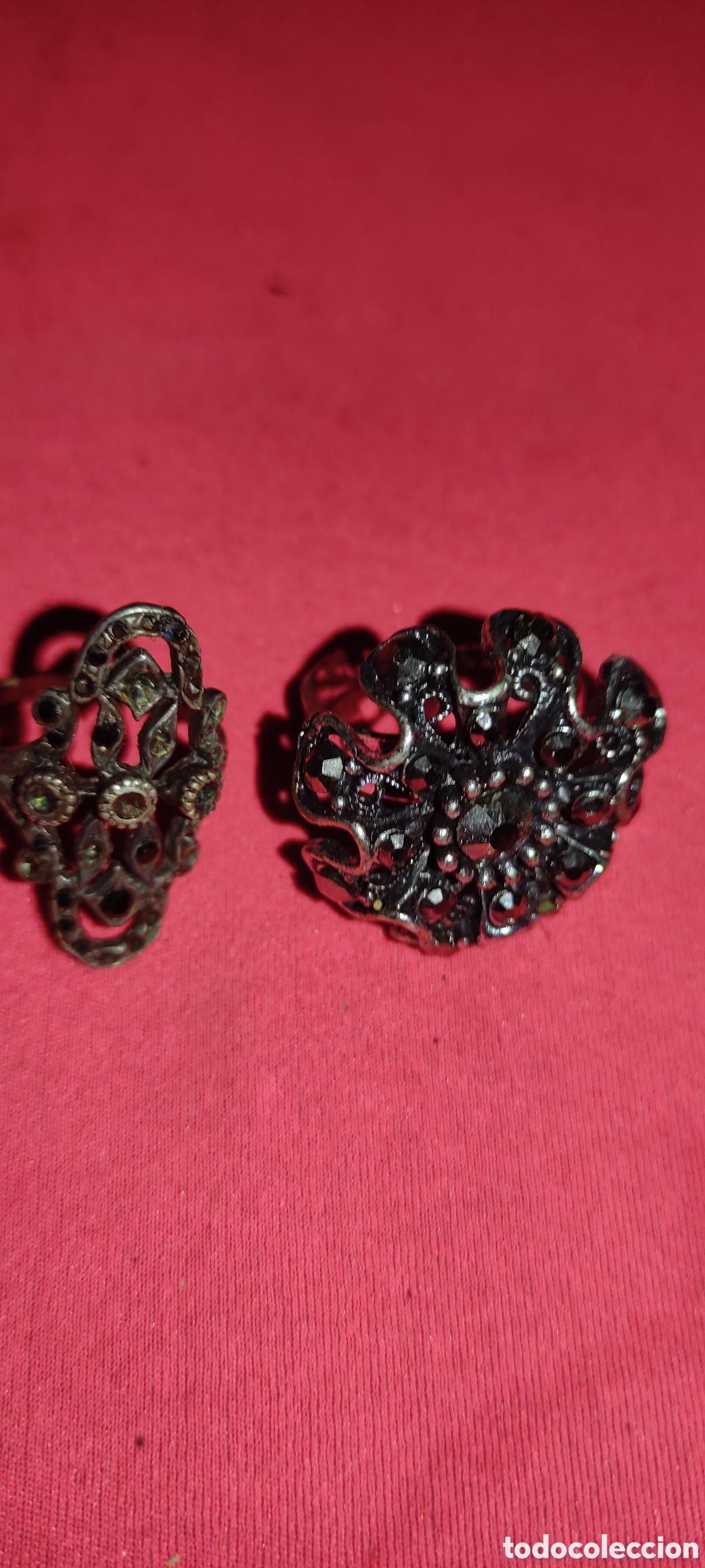 Joyeria: Pareja de anillos vintage - Foto 9