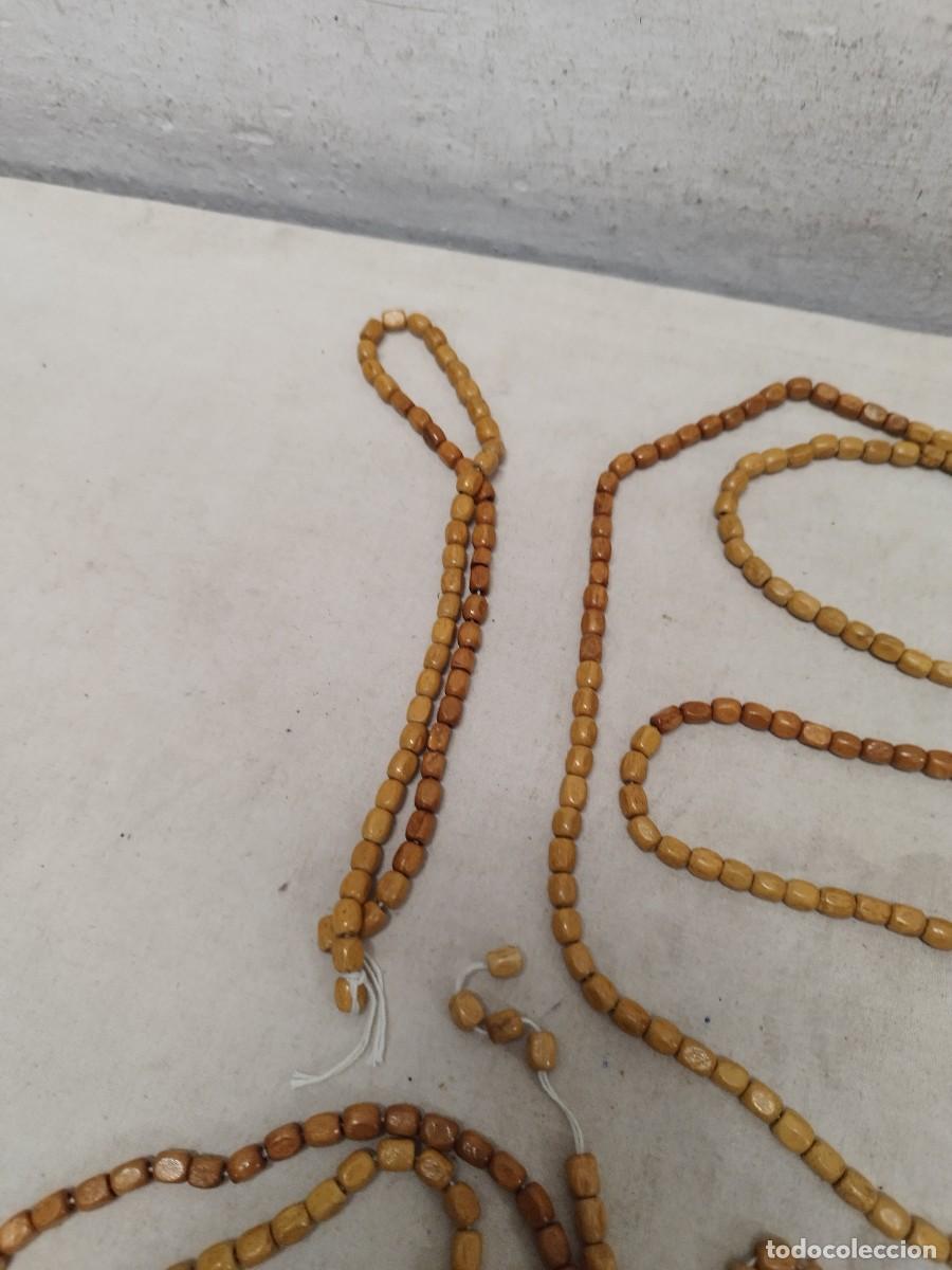 Joyeria: Lote de muchas cuentas de madera. - Foto 7