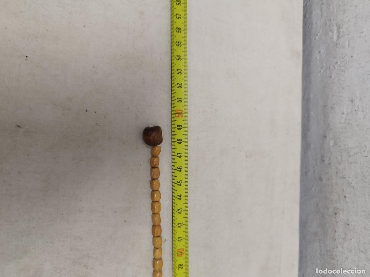 Joyeria: Lote de muchas cuentas de madera. - Foto 12