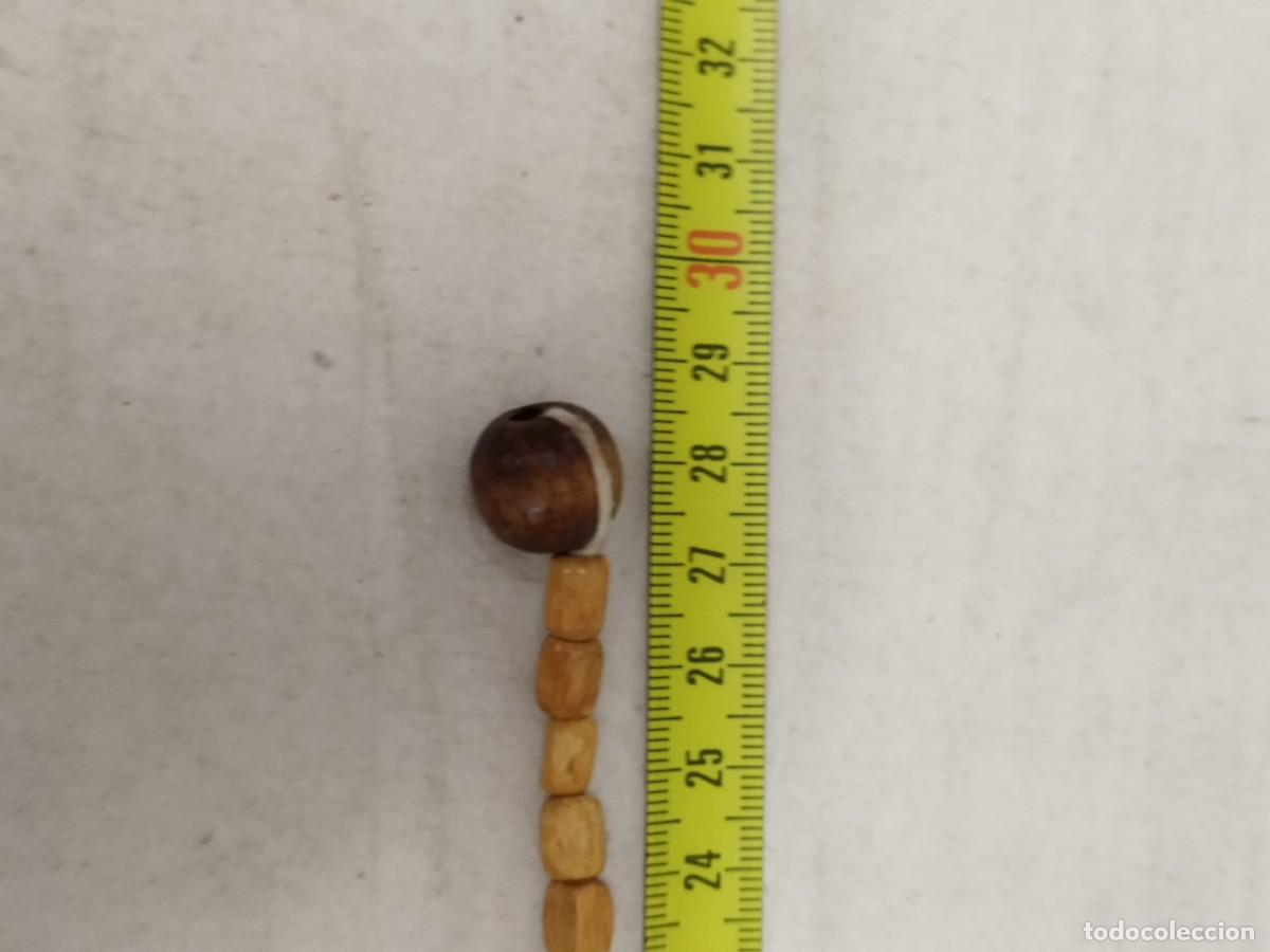 Joyeria: Lote de muchas cuentas de madera. - Foto 16