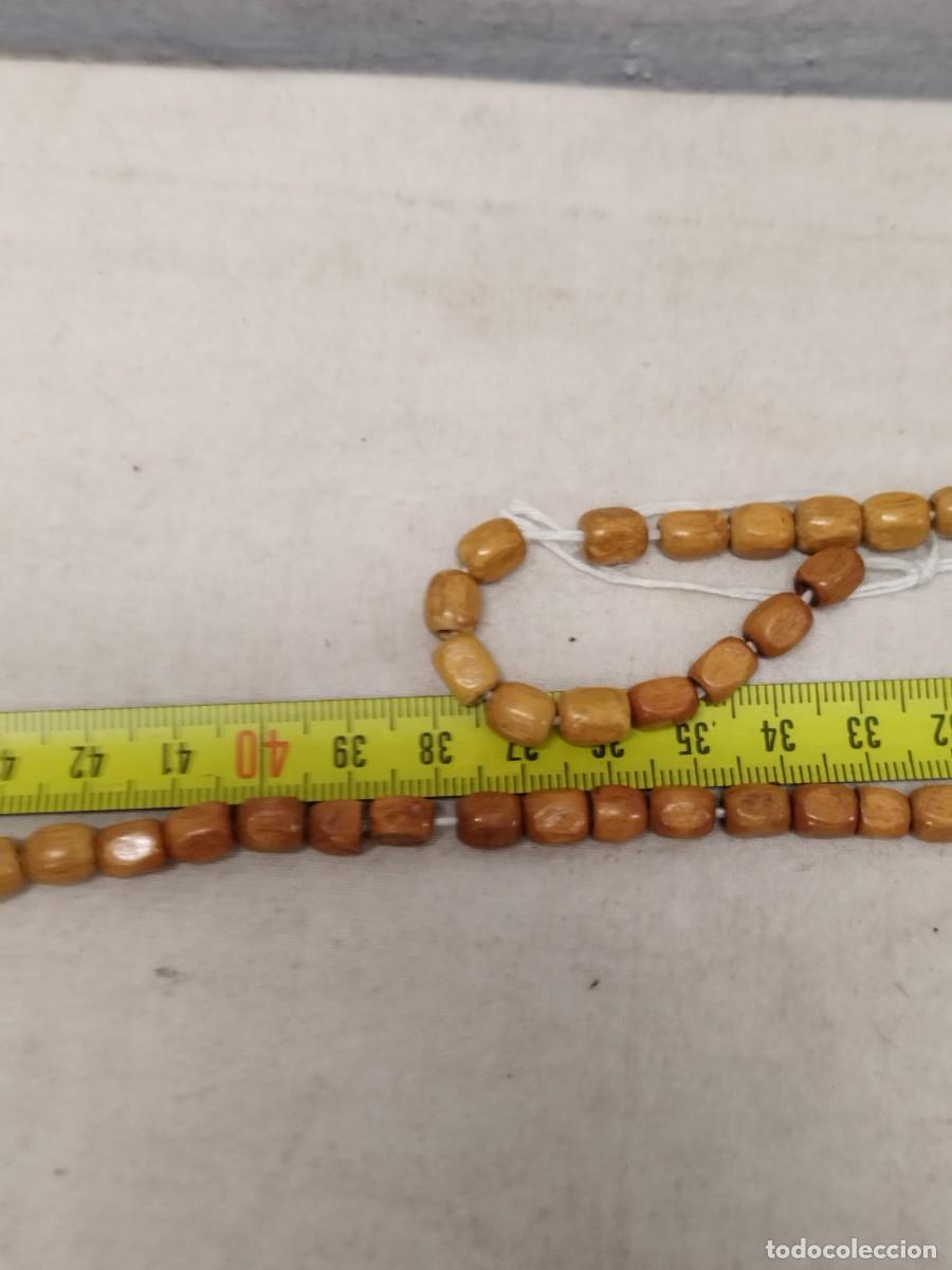 Joyeria: Lote de muchas cuentas de madera. - Foto 18