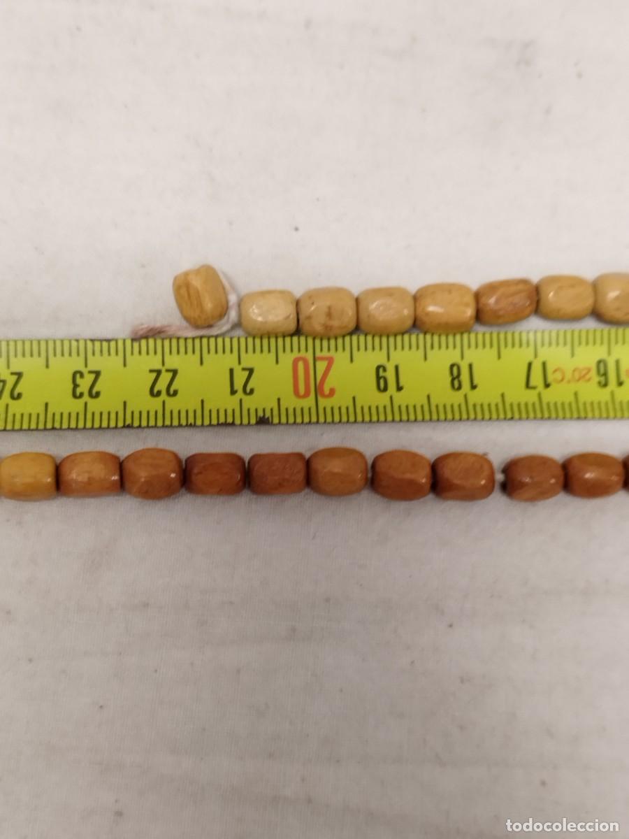 Joyeria: Lote de muchas cuentas de madera. - Foto 19