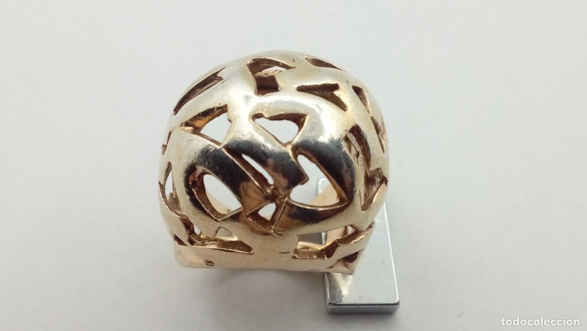 Joyeria: ANILLO DE PLATA DORADA - Foto 1