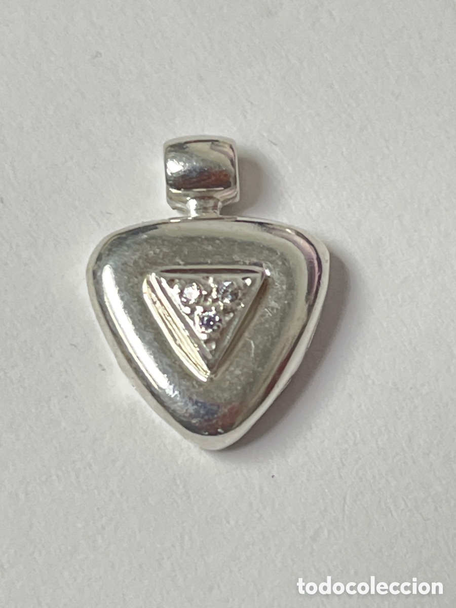 Joyeria: Colgante de plata con circontas /C236 - Foto 4