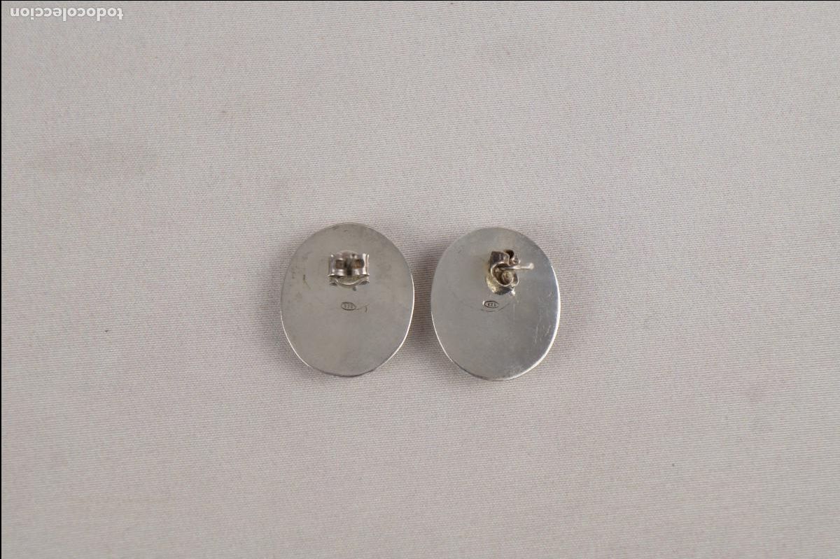 Joyeria: Pendientes de plata y lapisl&aacute;zuli - Foto 4