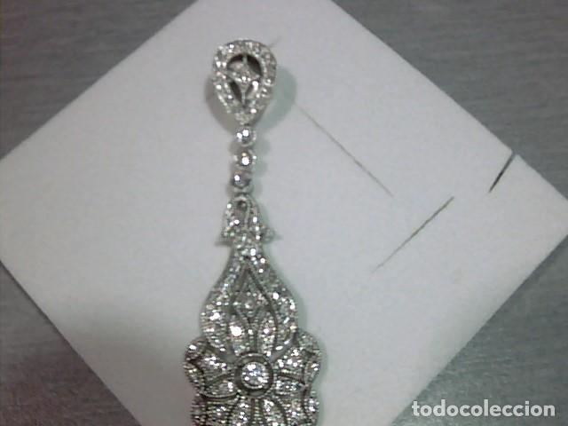 Joyeria: pendientes tipo Isabelino oro y diamantes - Foto 6