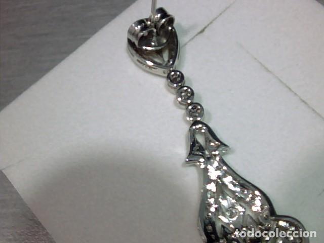 Joyeria: pendientes tipo Isabelino oro y diamantes - Foto 7