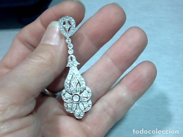 Joyeria: pendientes tipo Isabelino oro y diamantes - Foto 10