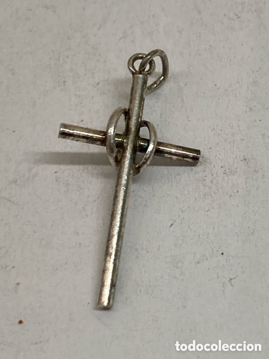 Joyeria: Cruz de plata religiosa C481 - Foto 1