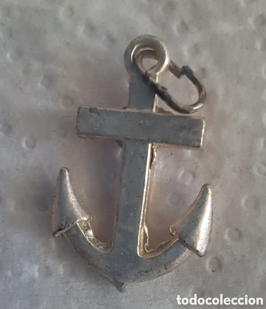 Joyeria: COLGANTE CHARM ANCLA PLATA - Foto 2