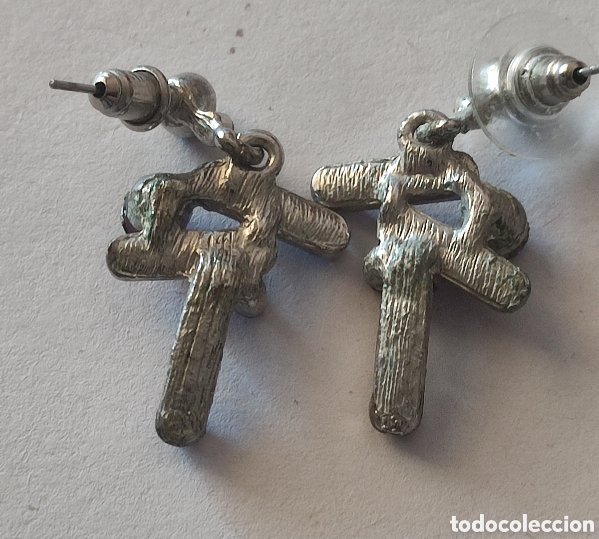 Joyeria: Pendientes con piedras rojas - Foto 2