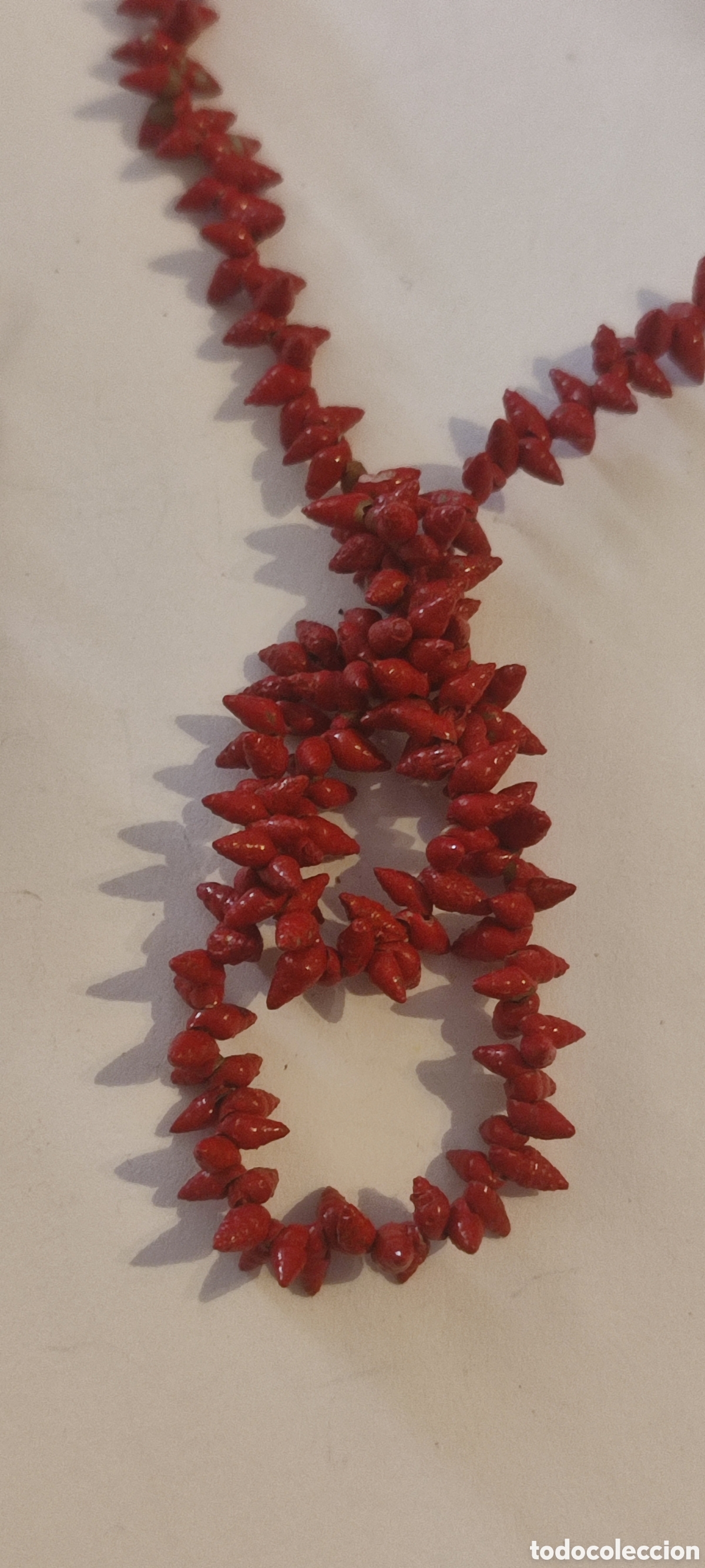 Joyeria: Conjunto de collar y piedras rojas - Foto 2