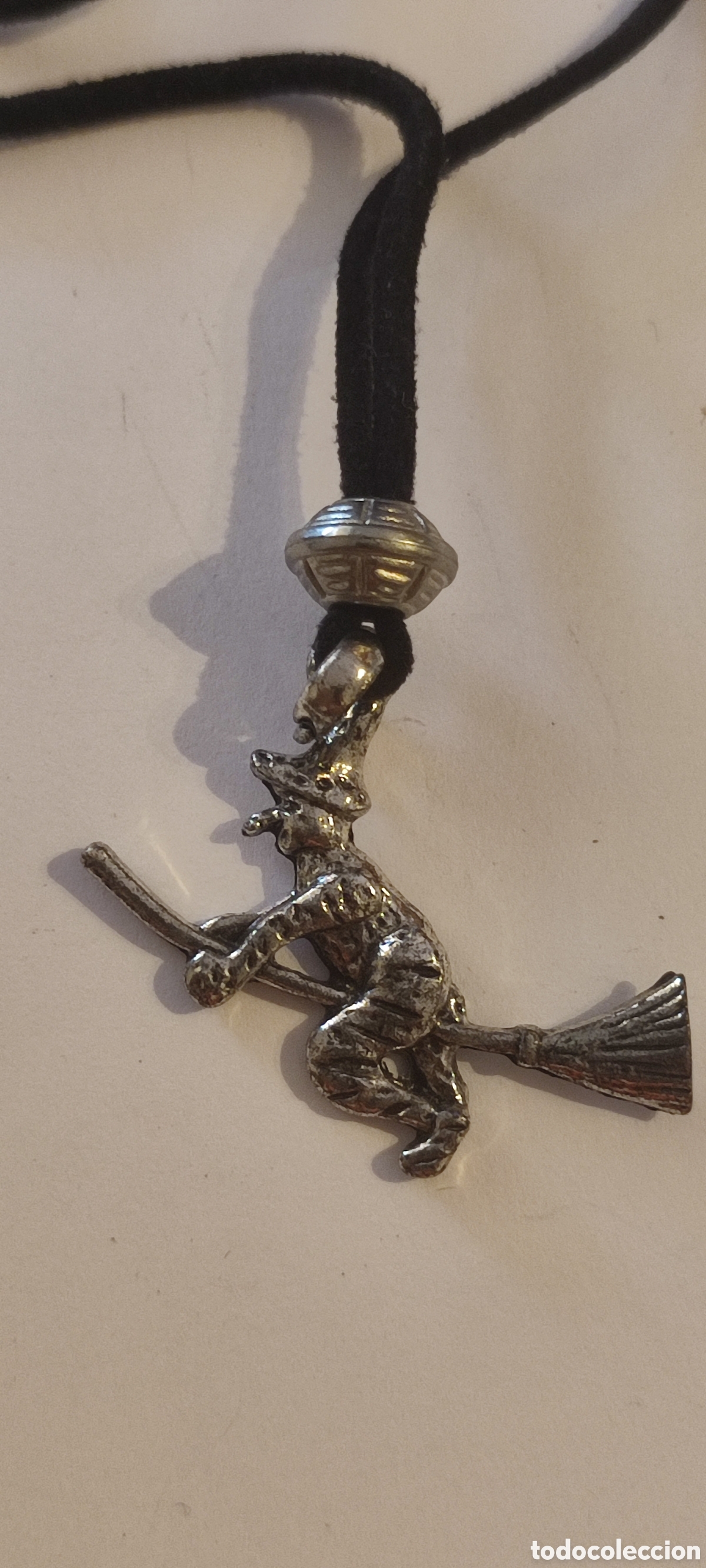 Joyeria: Colgante con bruja plateada - Foto 2