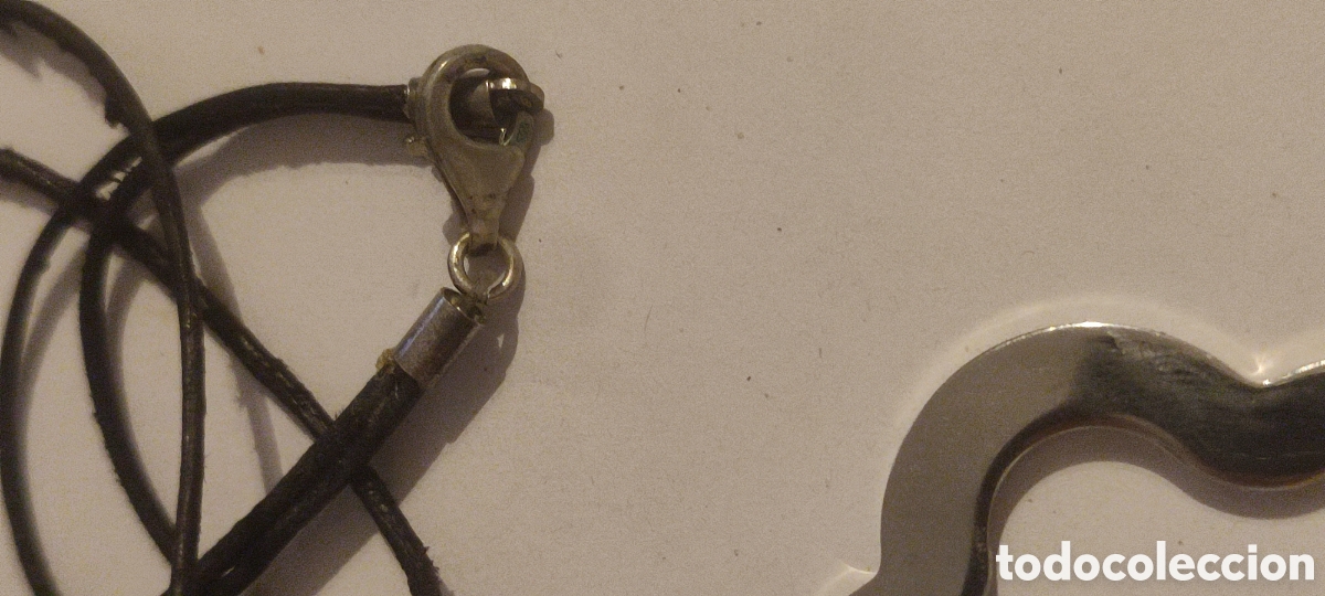 Joyeria: Collar con flor plateada - Foto 3