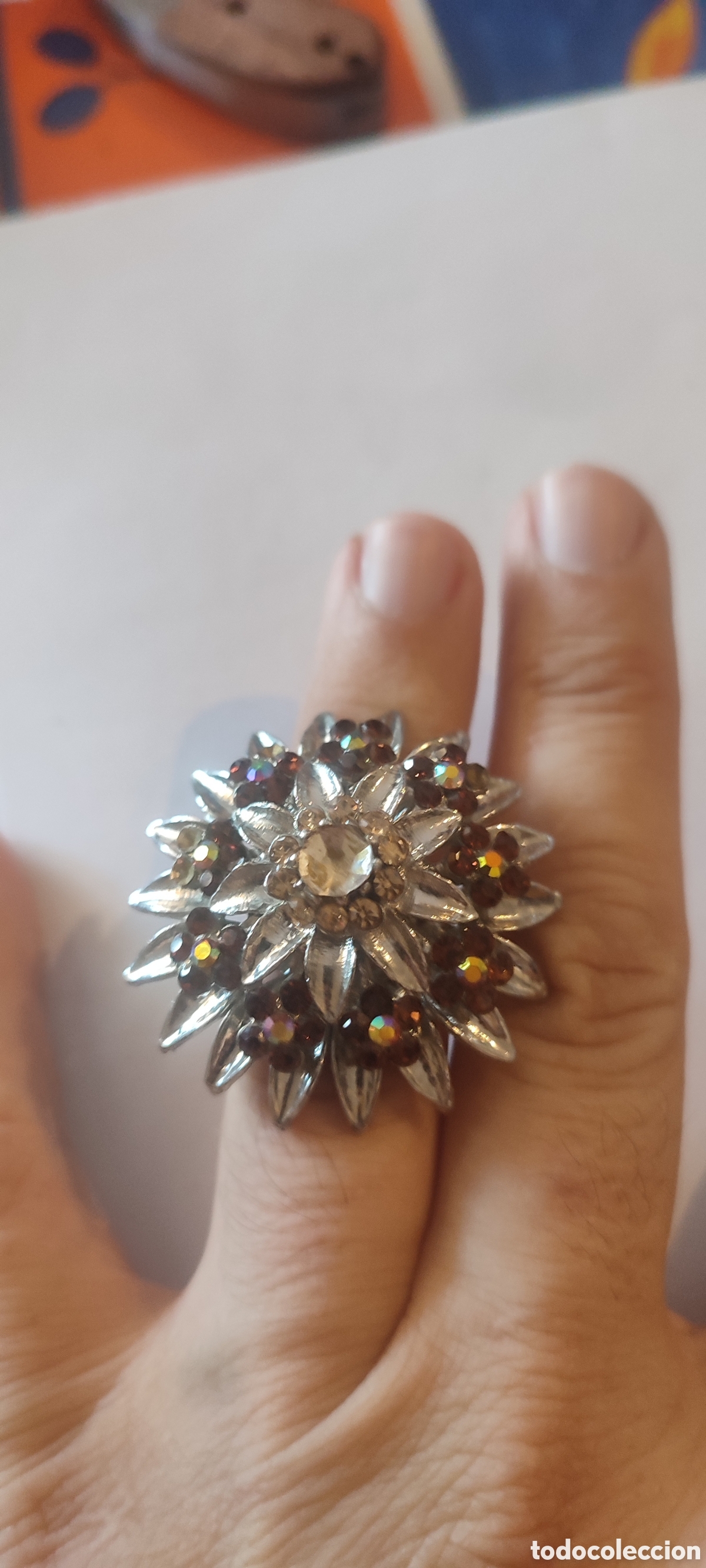 Joyeria: Anillo plateado con piedra - Foto 4