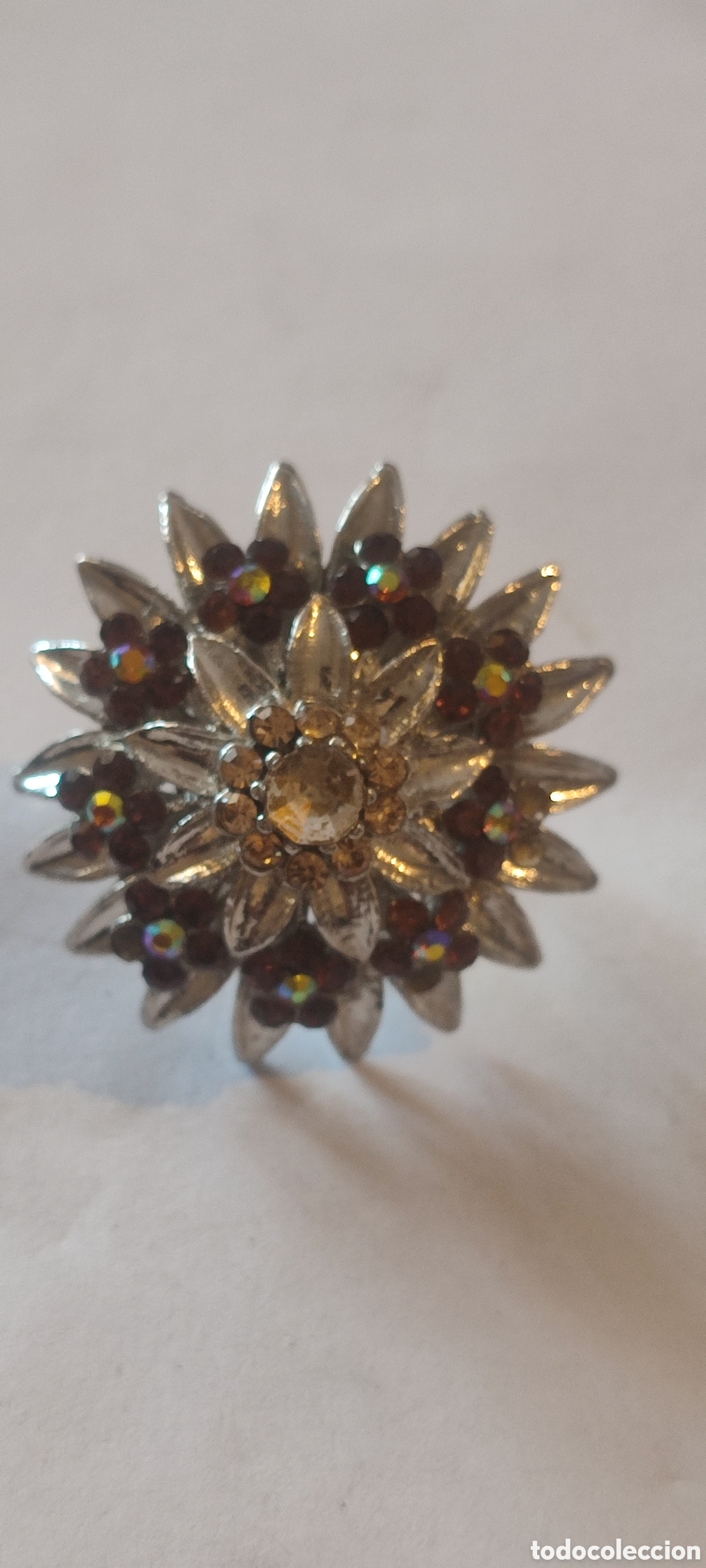 Joyeria: Anillo plateado con piedra - Foto 1